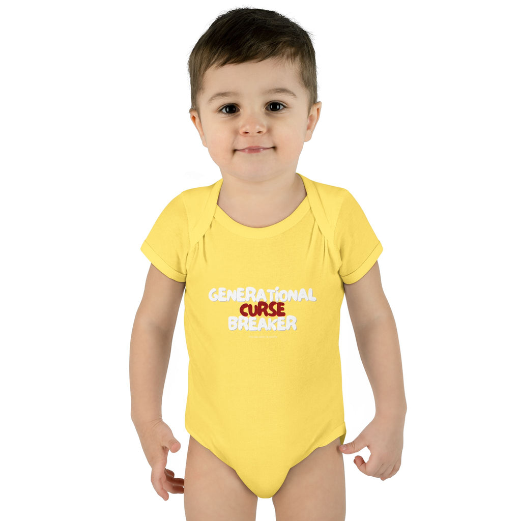 Generational Curse Breaker Infant Bodysuit | Cute Baby Outfit, Baby Shower Gift, Toddler Clothing, Inspirational Baby Onesie, Funny Gift