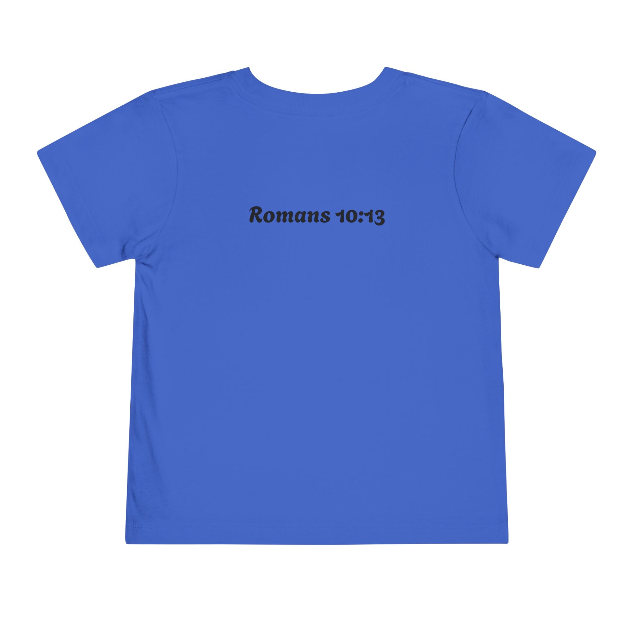 Generational Curse Breaker Toddler Short Sleeve Tee with 'Curse' Design and 'Romans 10:13' Quote, Cute Kids' Casual Top, Faith-Based Gift, Summer Essentials, [...]