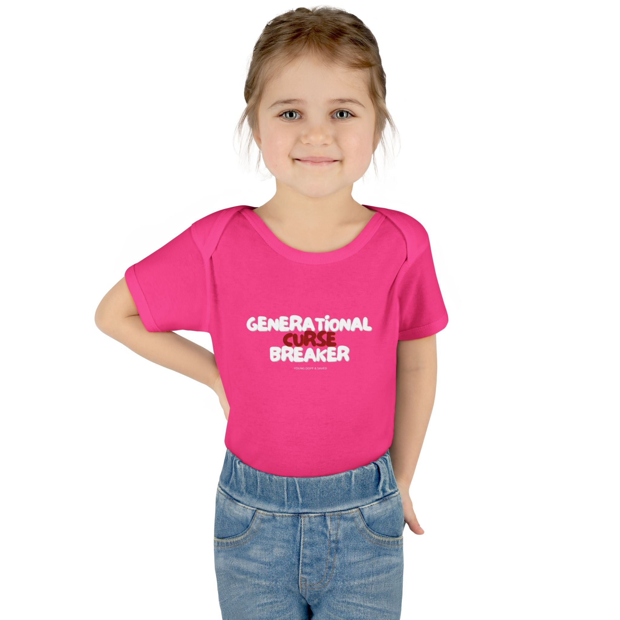 Generational Curse Breaker Infant Bodysuit | Cute Baby Outfit, Baby Shower Gift, Toddler Clothing, Inspirational Baby Onesie, Funny Gift