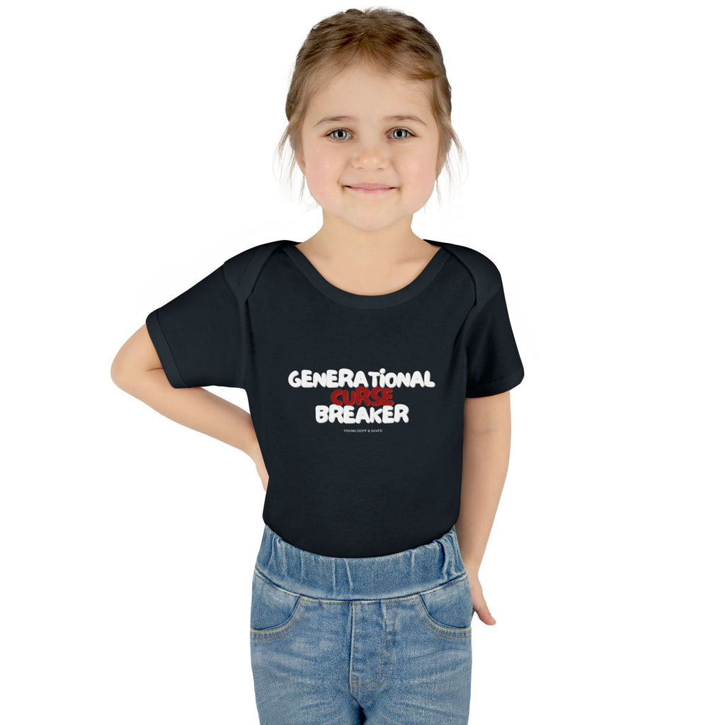 Generational Curse Breaker Infant Bodysuit | Cute Baby Outfit, Baby Shower Gift, Toddler Clothing, Inspirational Baby Onesie, Funny Gift