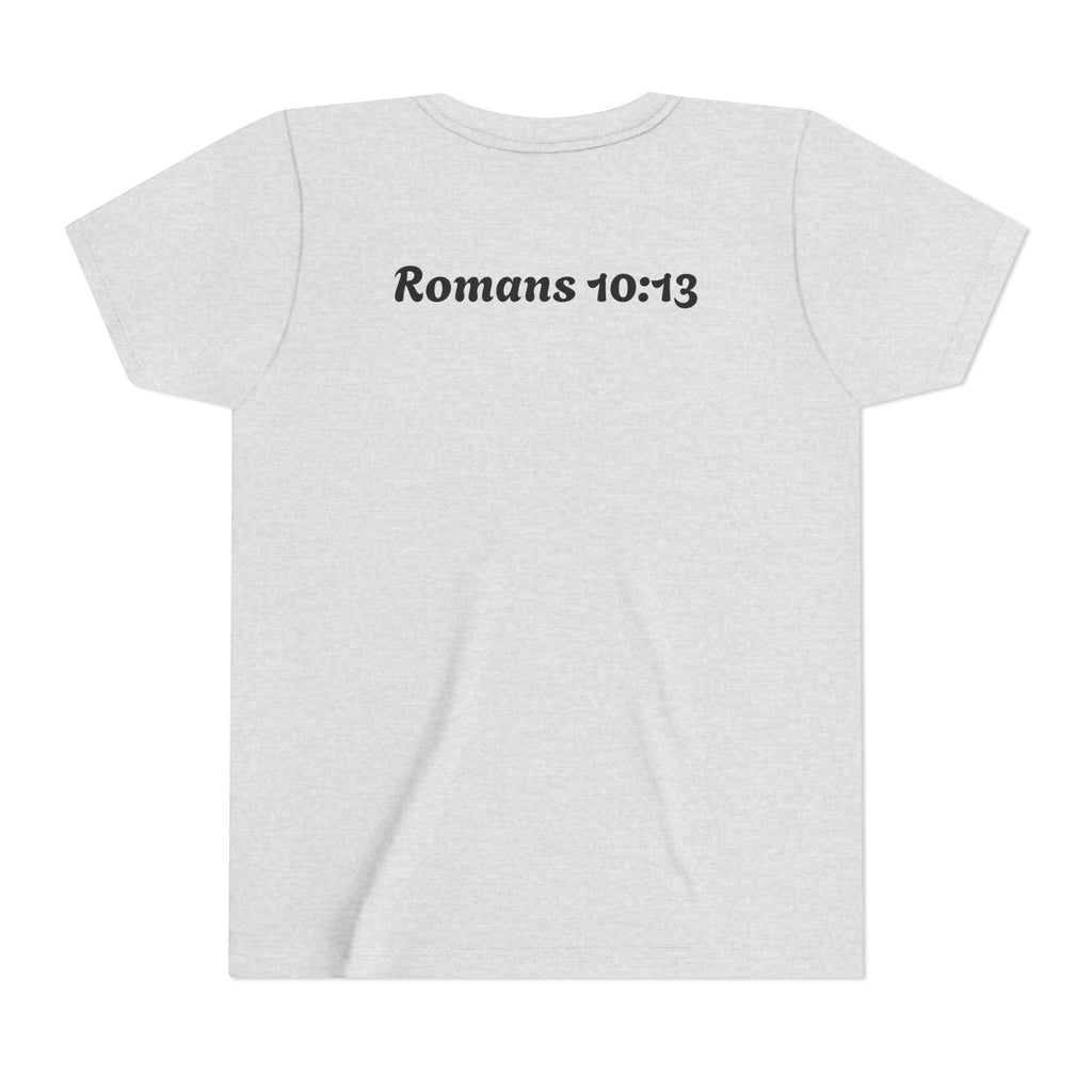 Generational Curse Breaker Youth Short Sleeve Tee with Inspirational Text, Faith-Based T-Shirt, Religious Youth Wear, Cute Christian Gift, Summer Tee