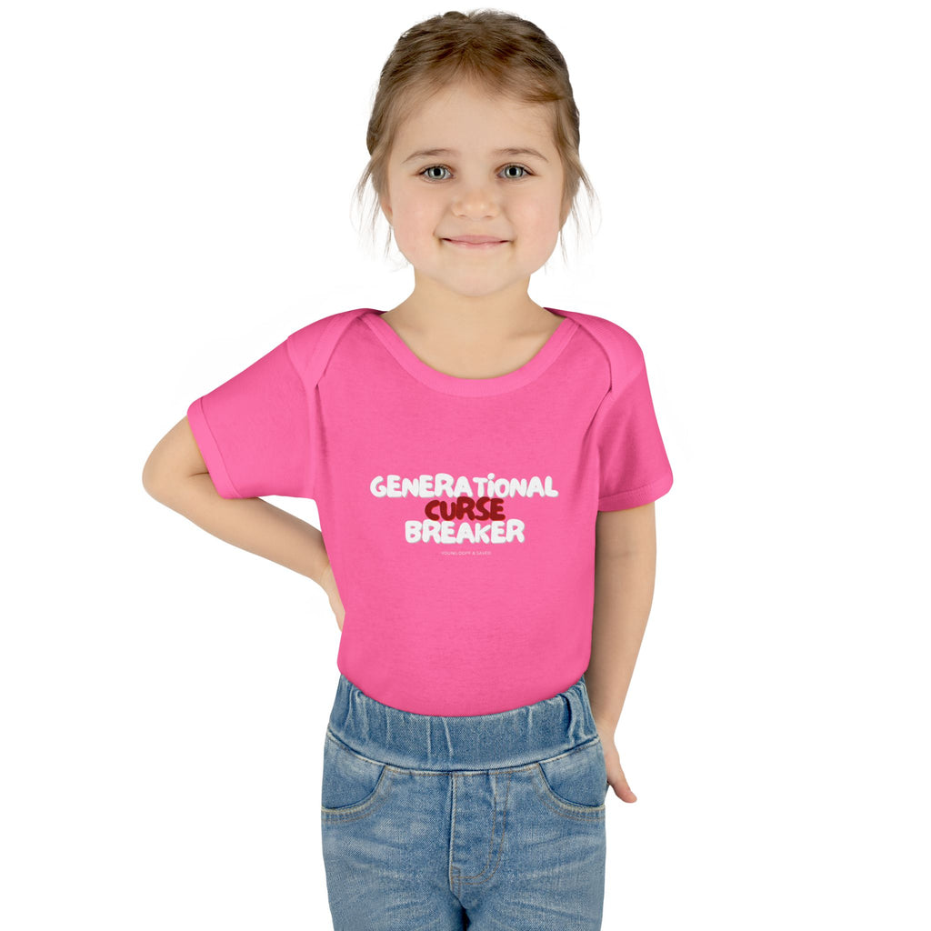 Generational Curse Breaker Infant Bodysuit | Cute Baby Outfit, Baby Shower Gift, Toddler Clothing, Inspirational Baby Onesie, Funny Gift