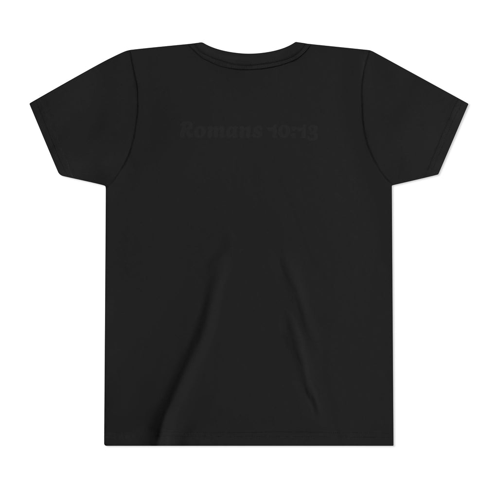 Generational Curse Breaker Youth Short Sleeve Tee with Inspirational Text, Faith-Based T-Shirt, Religious Youth Wear, Cute Christian Gift, Summer Tee