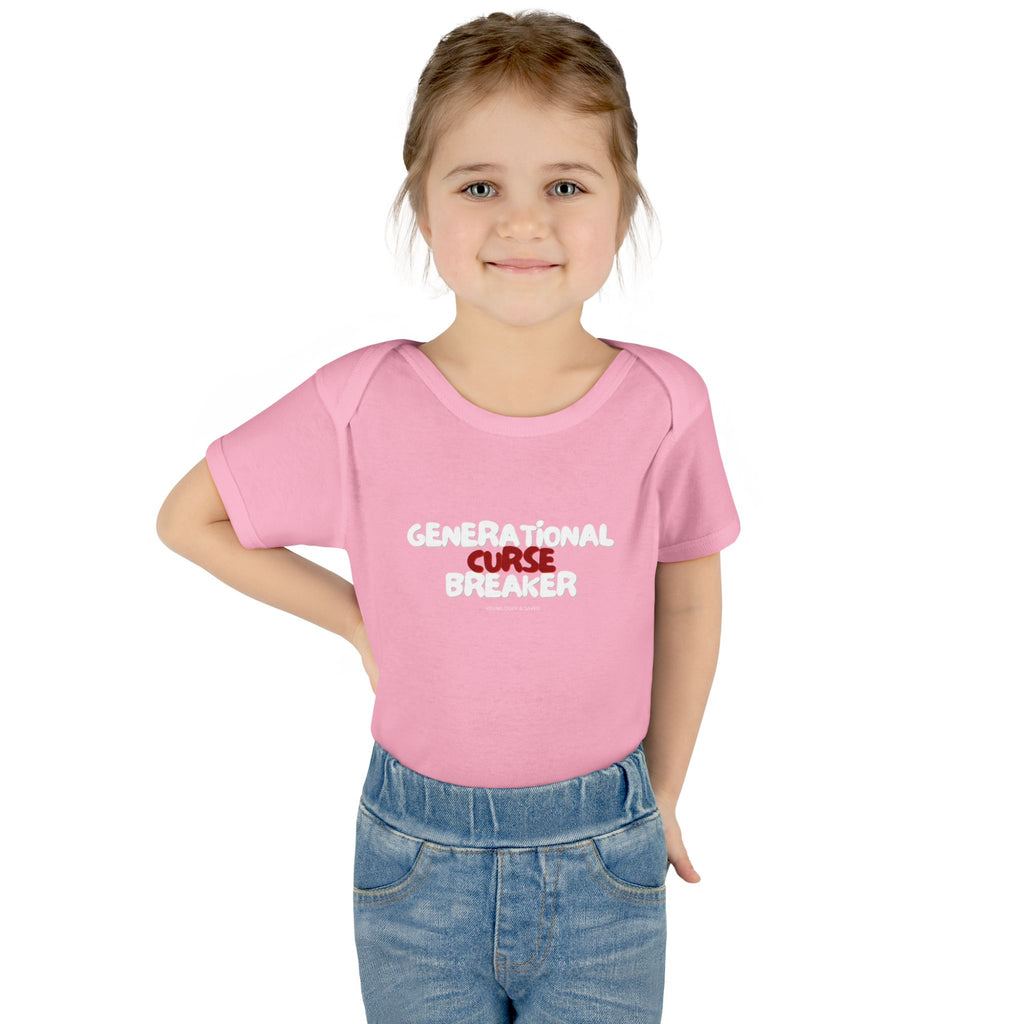 Generational Curse Breaker Infant Bodysuit | Cute Baby Outfit, Baby Shower Gift, Toddler Clothing, Inspirational Baby Onesie, Funny Gift