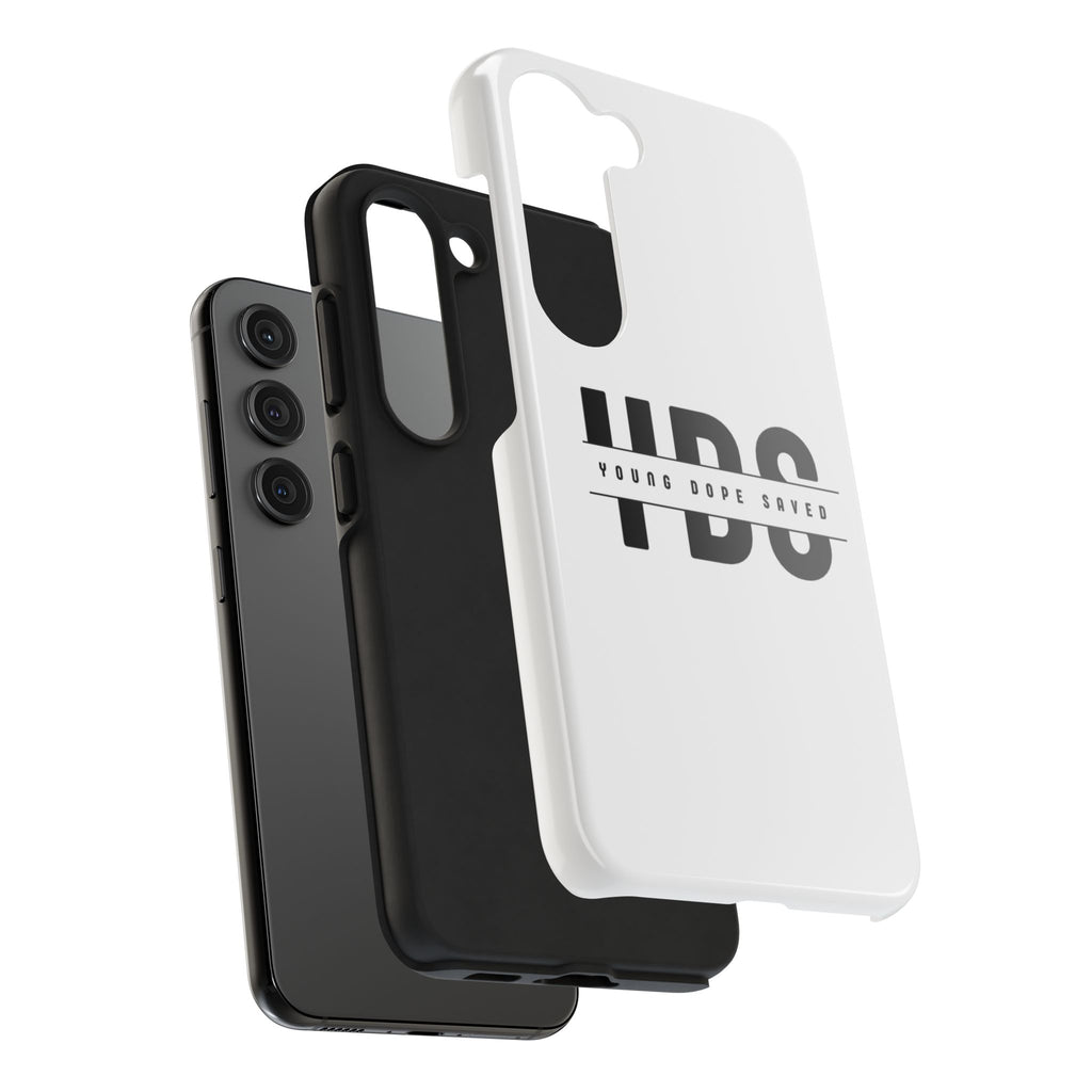 Young Dope & Saved Bold Tough Phone Cases - Stylish Protective Cover for Young Trendsetters, Unique Gift for Teens, Durable Phone Accessories, Modern Design