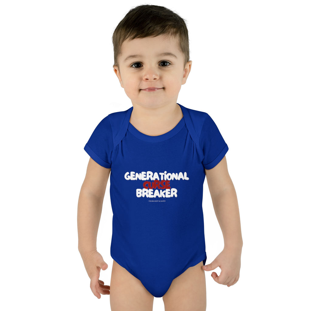 Generational Curse Breaker Infant Bodysuit | Cute Baby Outfit, Baby Shower Gift, Toddler Clothing, Inspirational Baby Onesie, Funny Gift