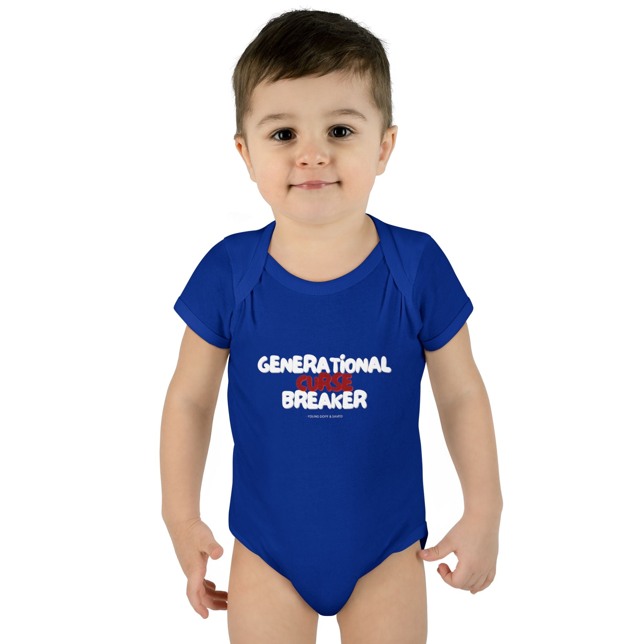 Generational Curse Breaker Infant Bodysuit | Cute Baby Outfit, Baby Shower Gift, Toddler Clothing, Inspirational Baby Onesie, Funny Gift