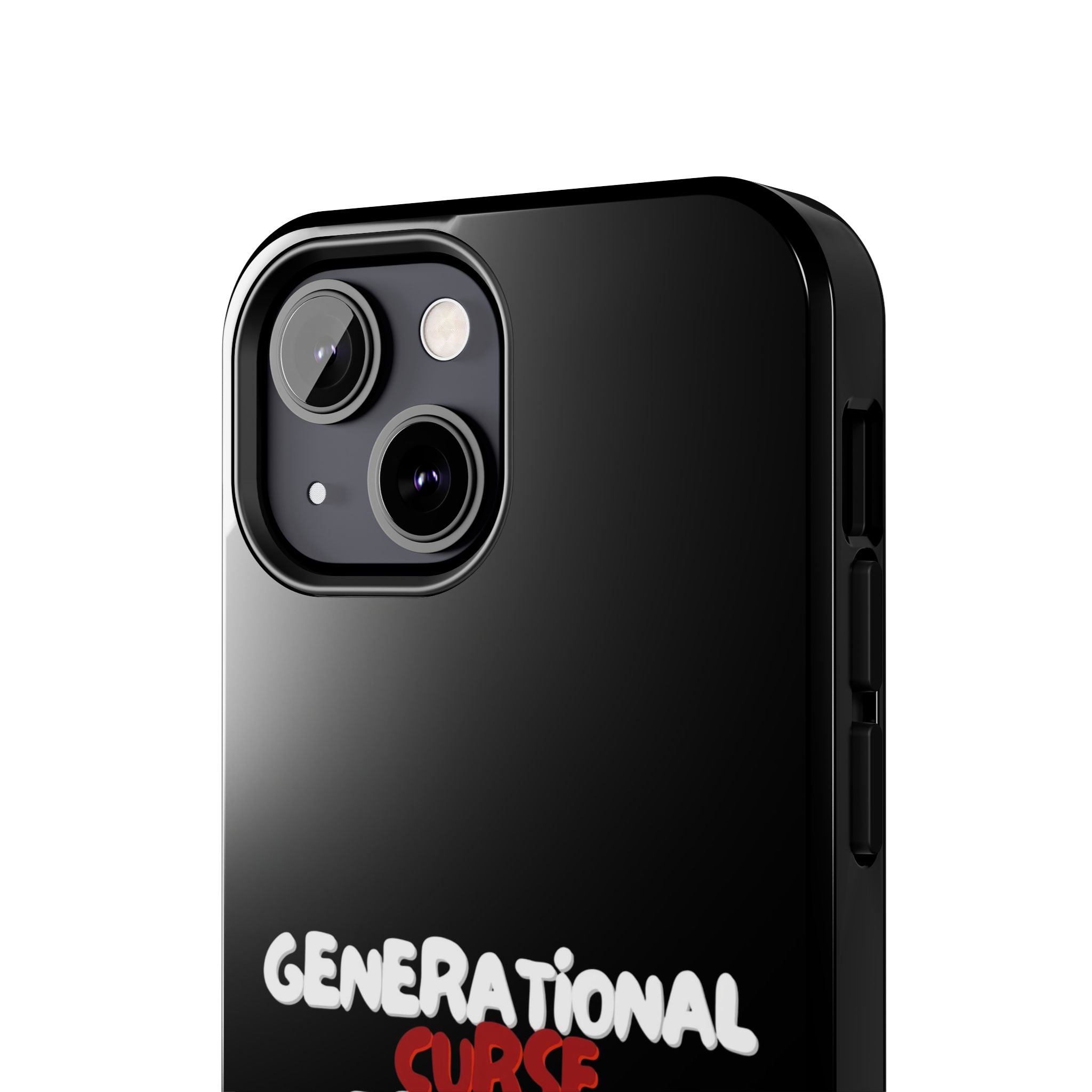 Generational Curse Breaker Tough Phone Cases, Durable Phone Cover, Gift for Millennials, Resilient Phone Case, Unique Smartphone Accessory
