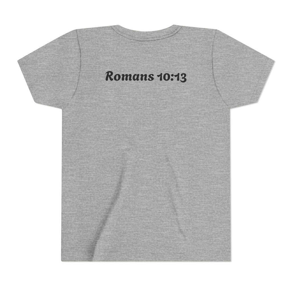 Generational Curse Breaker Youth Short Sleeve Tee with Inspirational Text, Faith-Based T-Shirt, Religious Youth Wear, Cute Christian Gift, Summer Tee