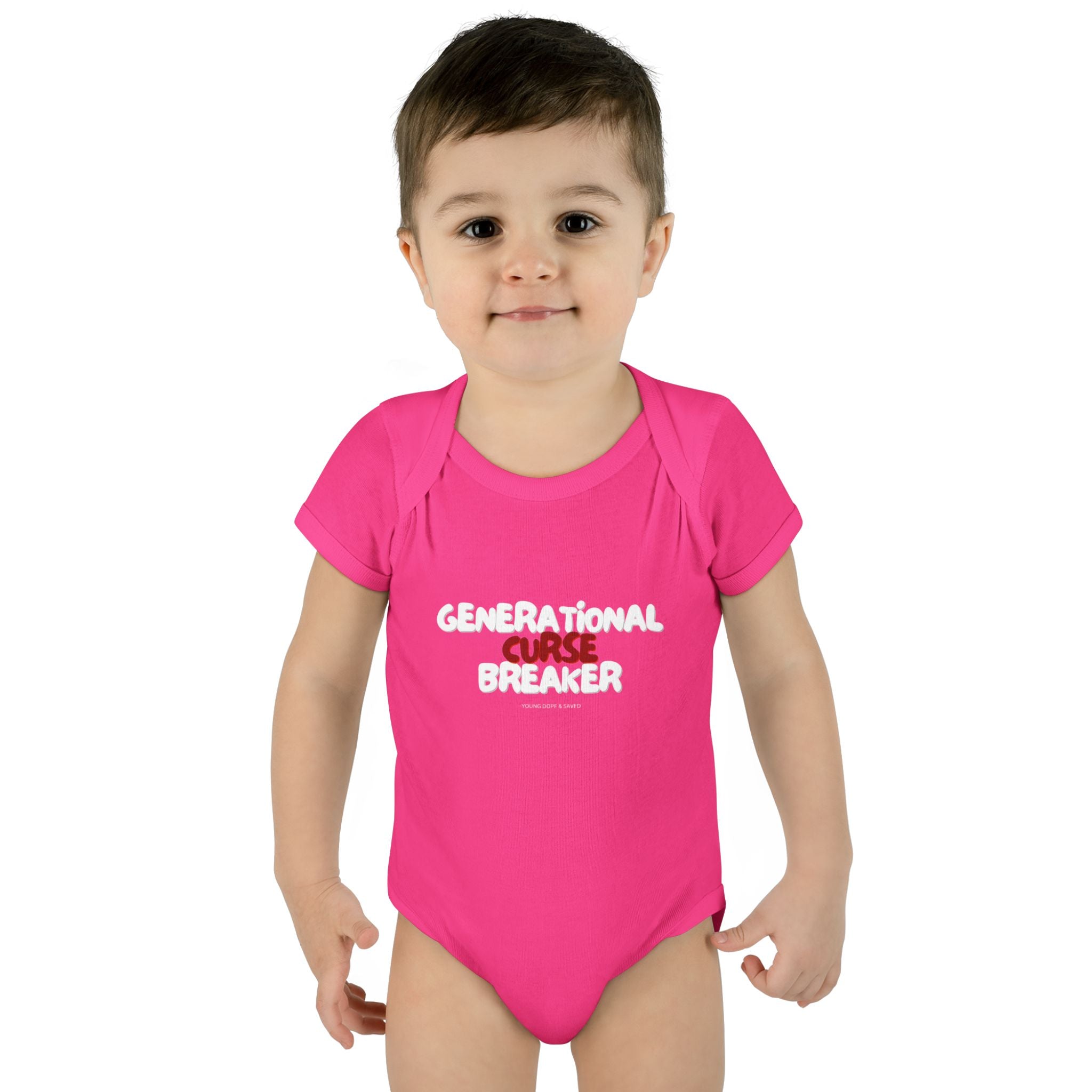 Generational Curse Breaker Infant Bodysuit | Cute Baby Outfit, Baby Shower Gift, Toddler Clothing, Inspirational Baby Onesie, Funny Gift