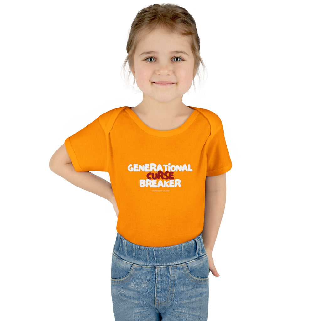 Generational Curse Breaker Infant Bodysuit | Cute Baby Outfit, Baby Shower Gift, Toddler Clothing, Inspirational Baby Onesie, Funny Gift