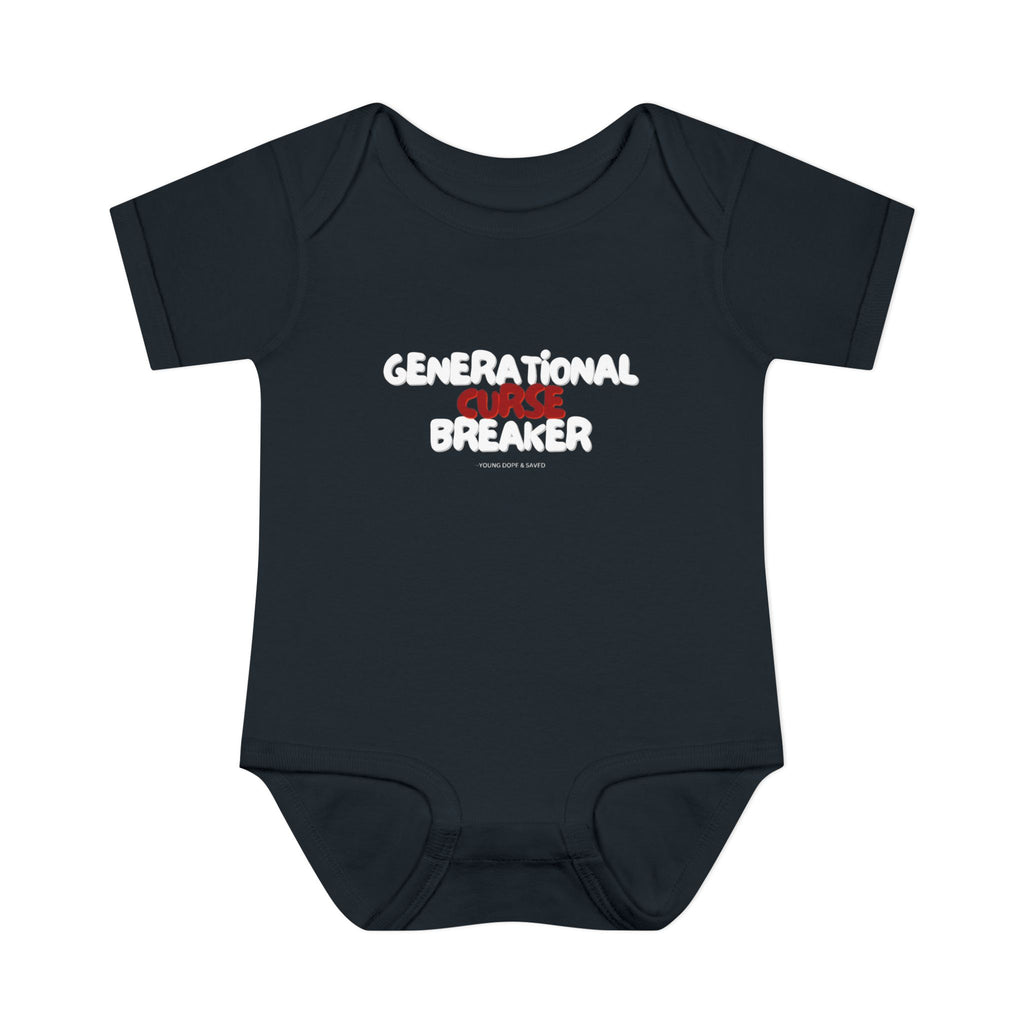 Generational Curse Breaker Infant Bodysuit | Cute Baby Outfit, Baby Shower Gift, Toddler Clothing, Inspirational Baby Onesie, Funny Gift