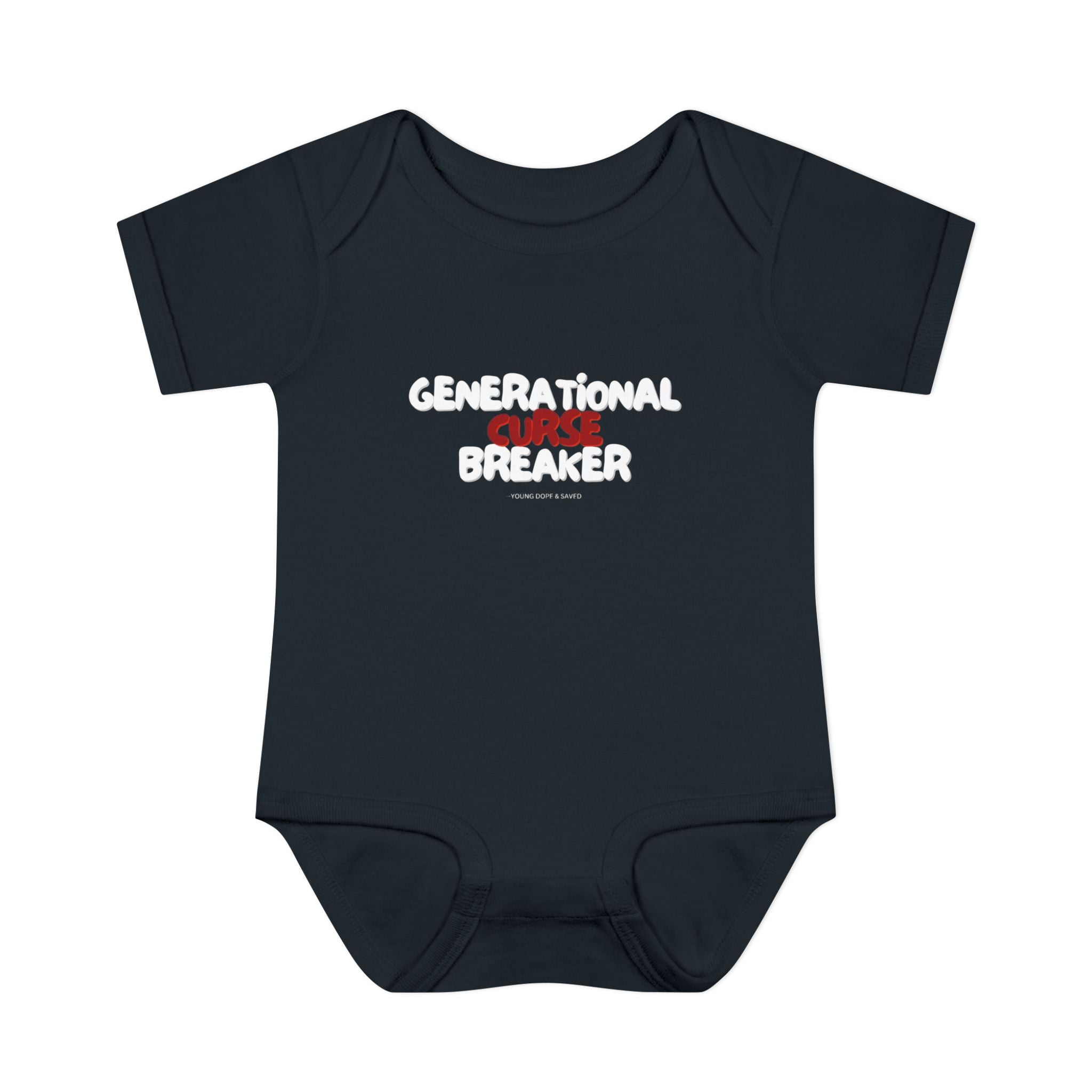 Generational Curse Breaker Infant Bodysuit | Cute Baby Outfit, Baby Shower Gift, Toddler Clothing, Inspirational Baby Onesie, Funny Gift