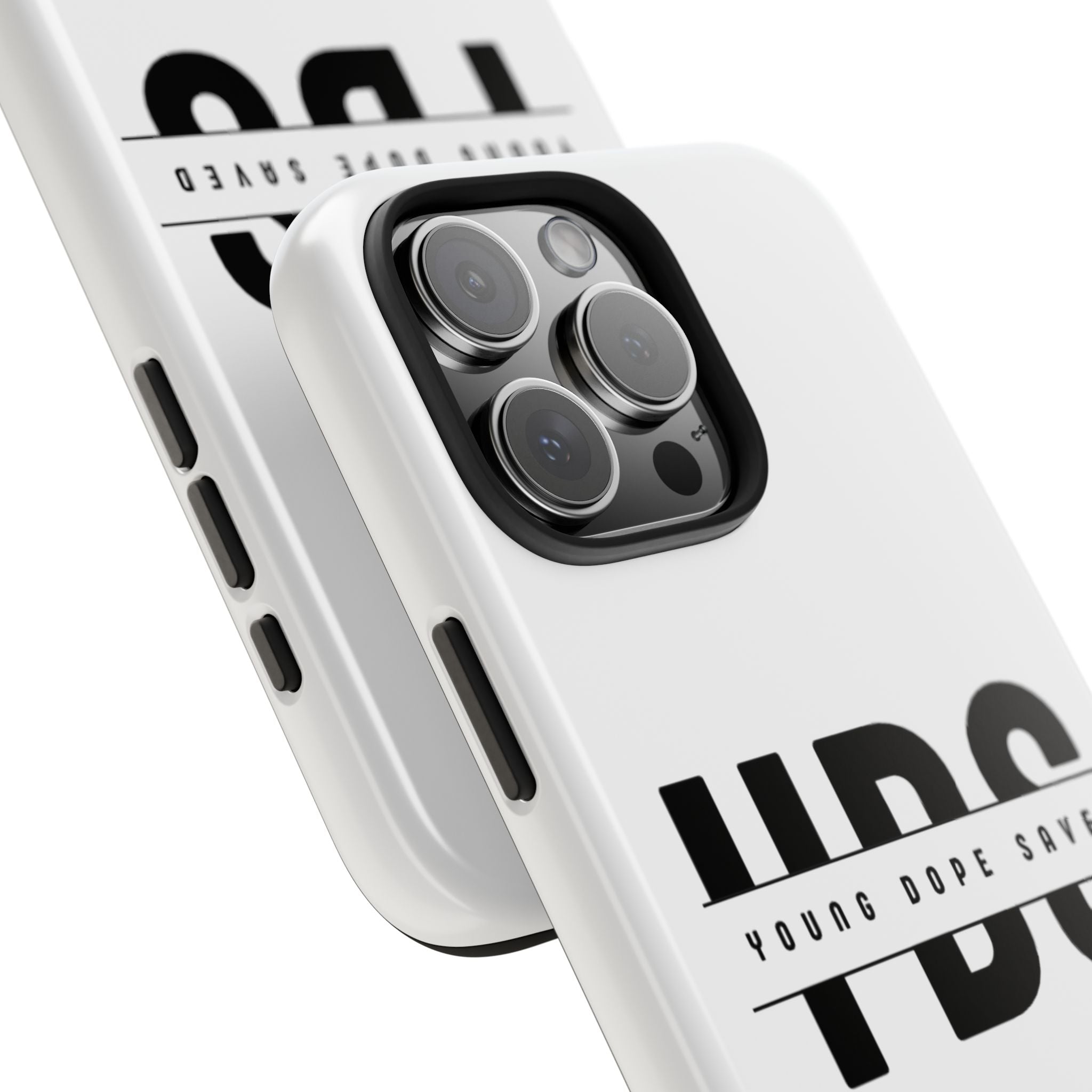 Young Dope & Saved Bold Tough Phone Cases - Stylish Protective Cover for Young Trendsetters, Unique Gift for Teens, Durable Phone Accessories, Modern Design