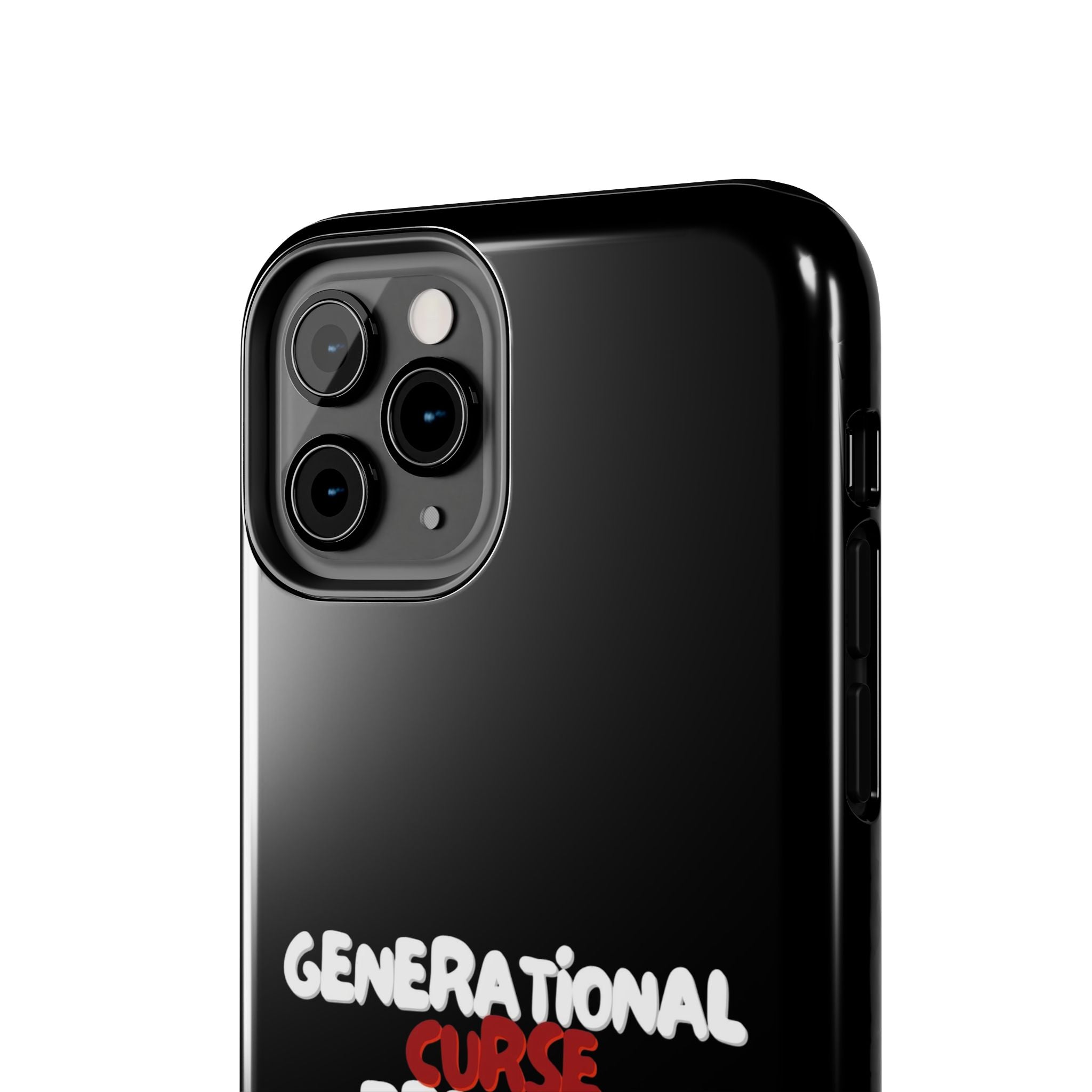 Generational Curse Breaker Tough Phone Cases, Durable Phone Cover, Gift for Millennials, Resilient Phone Case, Unique Smartphone Accessory