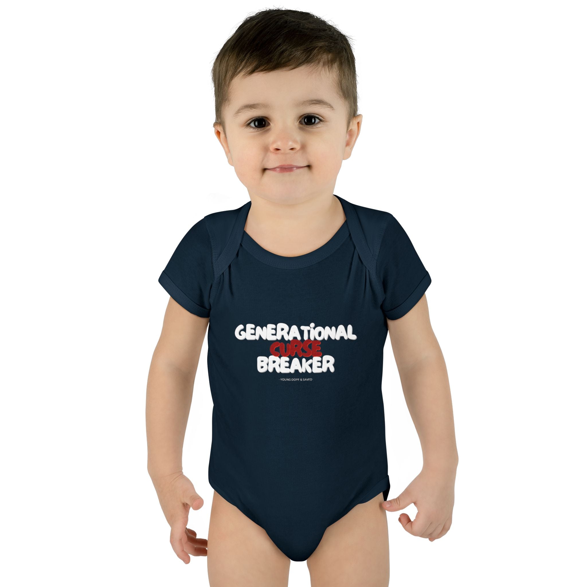 Generational Curse Breaker Infant Bodysuit | Cute Baby Outfit, Baby Shower Gift, Toddler Clothing, Inspirational Baby Onesie, Funny Gift