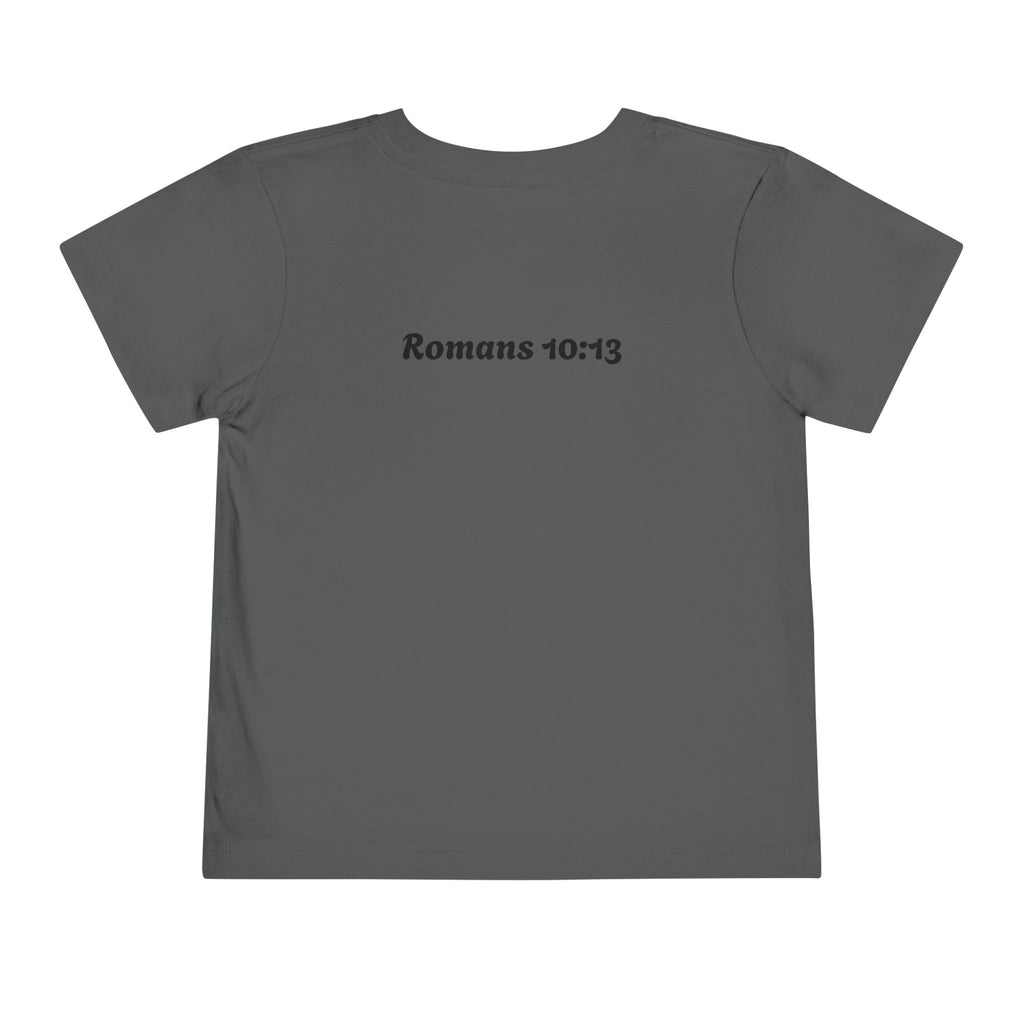 Generational Curse Breaker Toddler Short Sleeve Tee with 'Curse' Design and 'Romans 10:13' Quote, Cute Kids' Casual Top, Faith-Based Gift, Summer Essentials, [...]