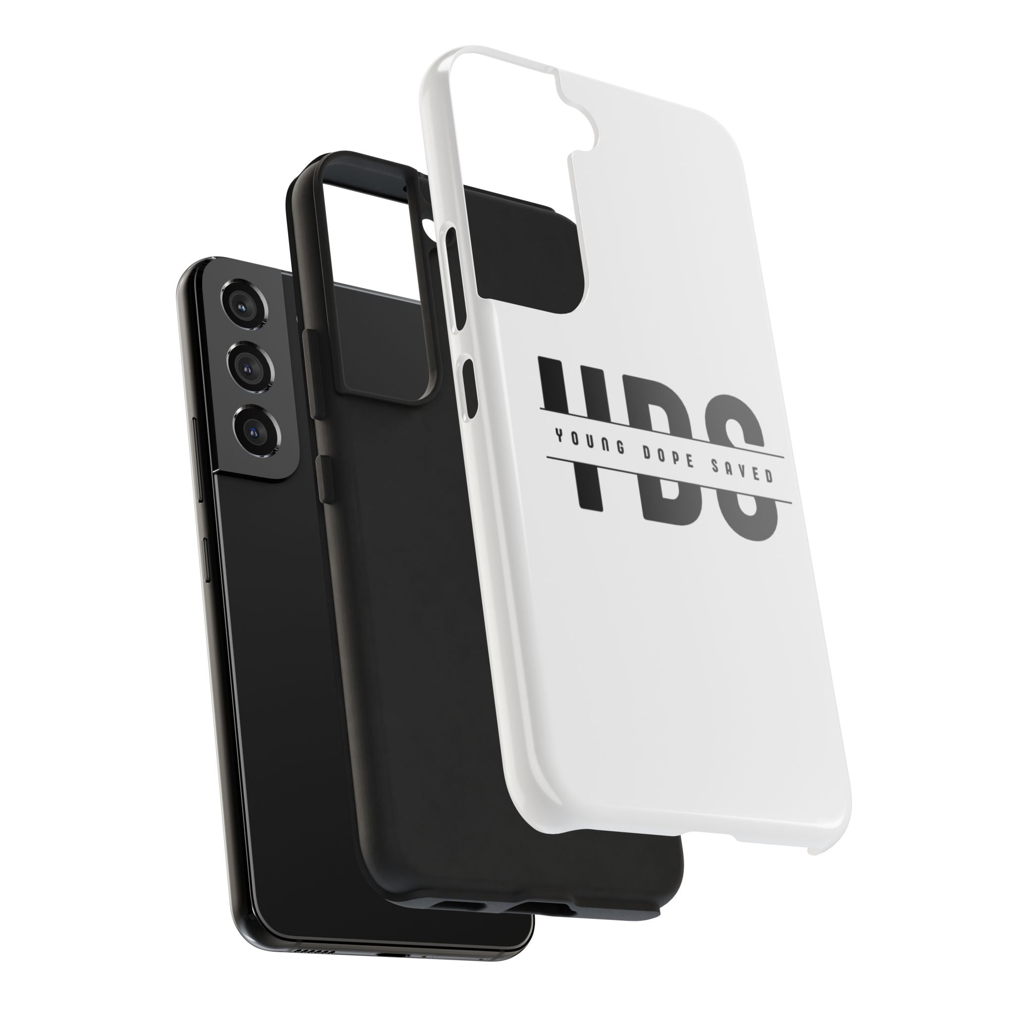 Young Dope & Saved Bold Tough Phone Cases - Stylish Protective Cover for Young Trendsetters, Unique Gift for Teens, Durable Phone Accessories, Modern Design