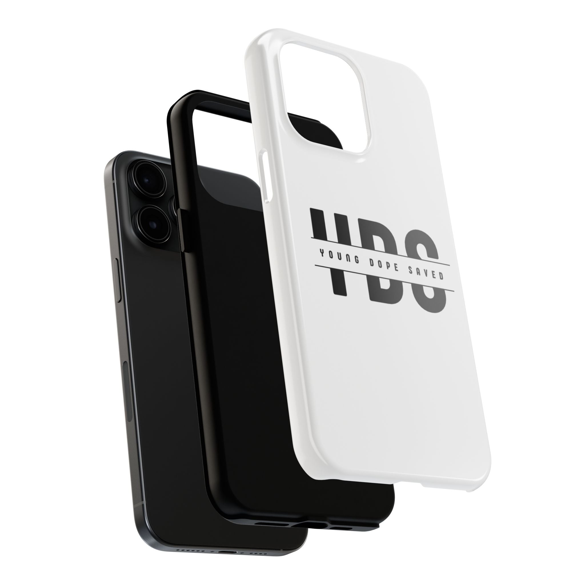 Young Dope & Saved Bold Tough Phone Cases - Stylish Protective Cover for Young Trendsetters, Unique Gift for Teens, Durable Phone Accessories, Modern Design