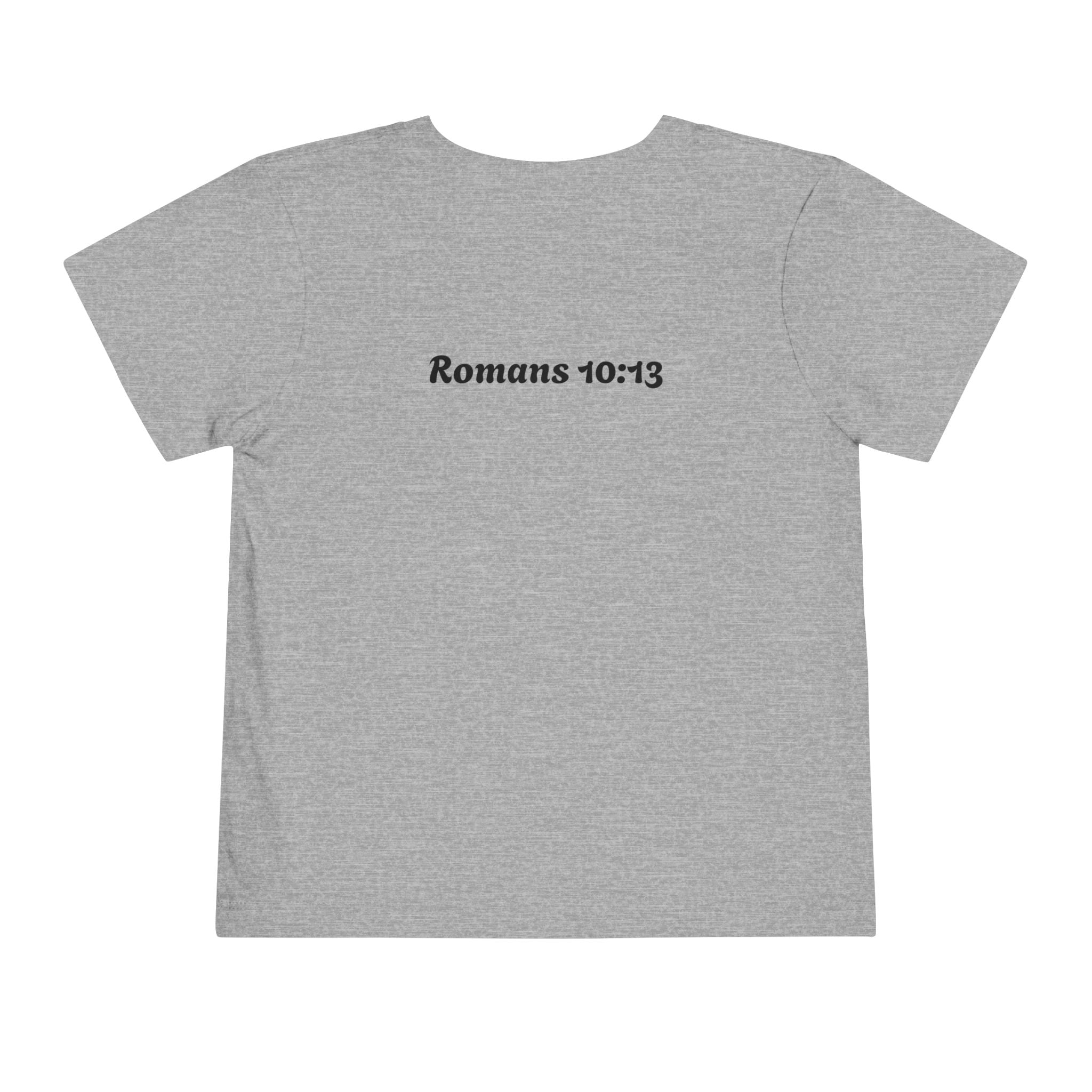 Generational Curse Breaker Toddler Short Sleeve Tee with 'Curse' Design and 'Romans 10:13' Quote, Cute Kids' Casual Top, Faith-Based Gift, Summer Essentials, [...]