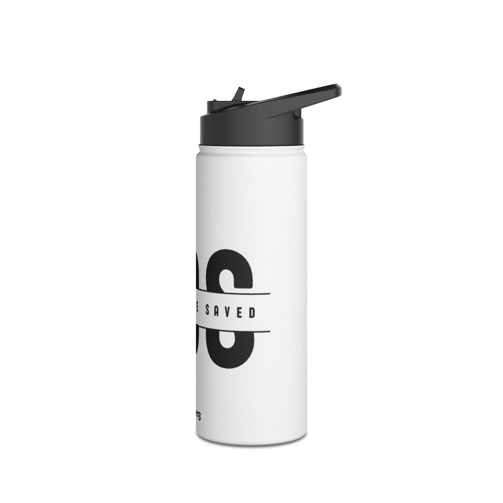 Inspirational Stainless Steel Water Bottle with Romans 10:13, Motivational Hydro Flask, Faith-Based Gift, Sports Water Bottle, [...]