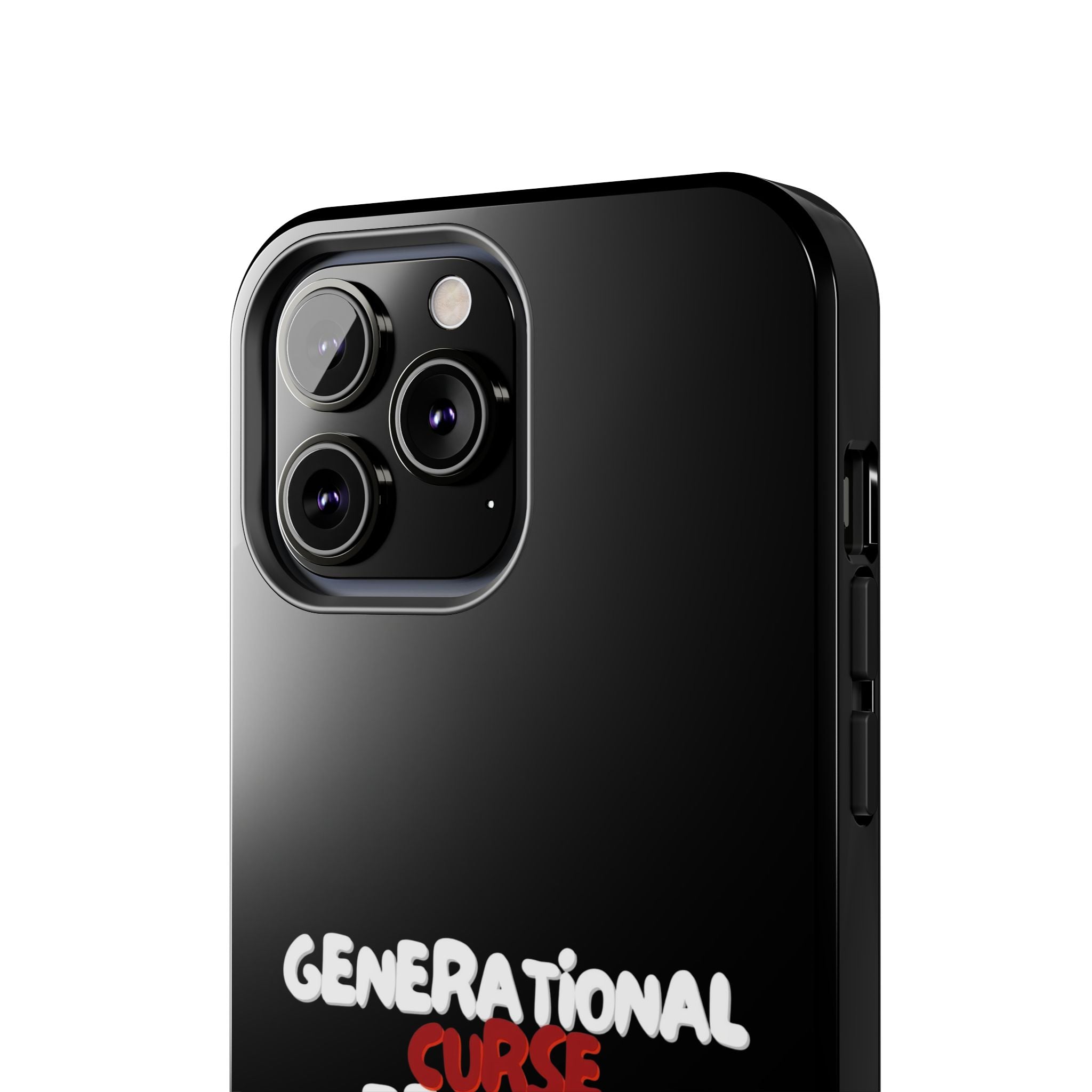 Generational Curse Breaker Tough Phone Cases, Durable Phone Cover, Gift for Millennials, Resilient Phone Case, Unique Smartphone Accessory