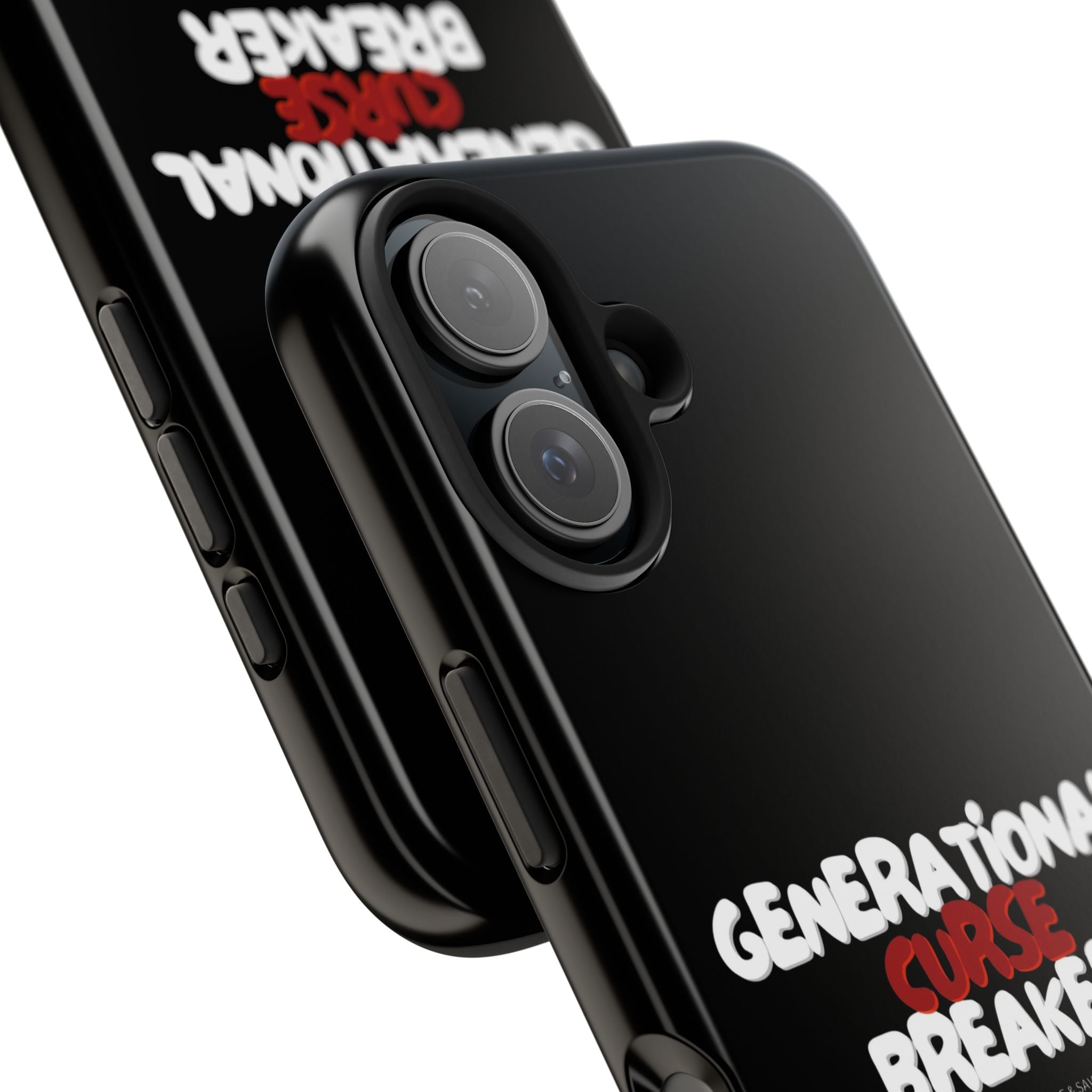 Generational Curse Breaker Tough Phone Cases, Durable Phone Cover, Gift for Millennials, Resilient Phone Case, Unique Smartphone Accessory