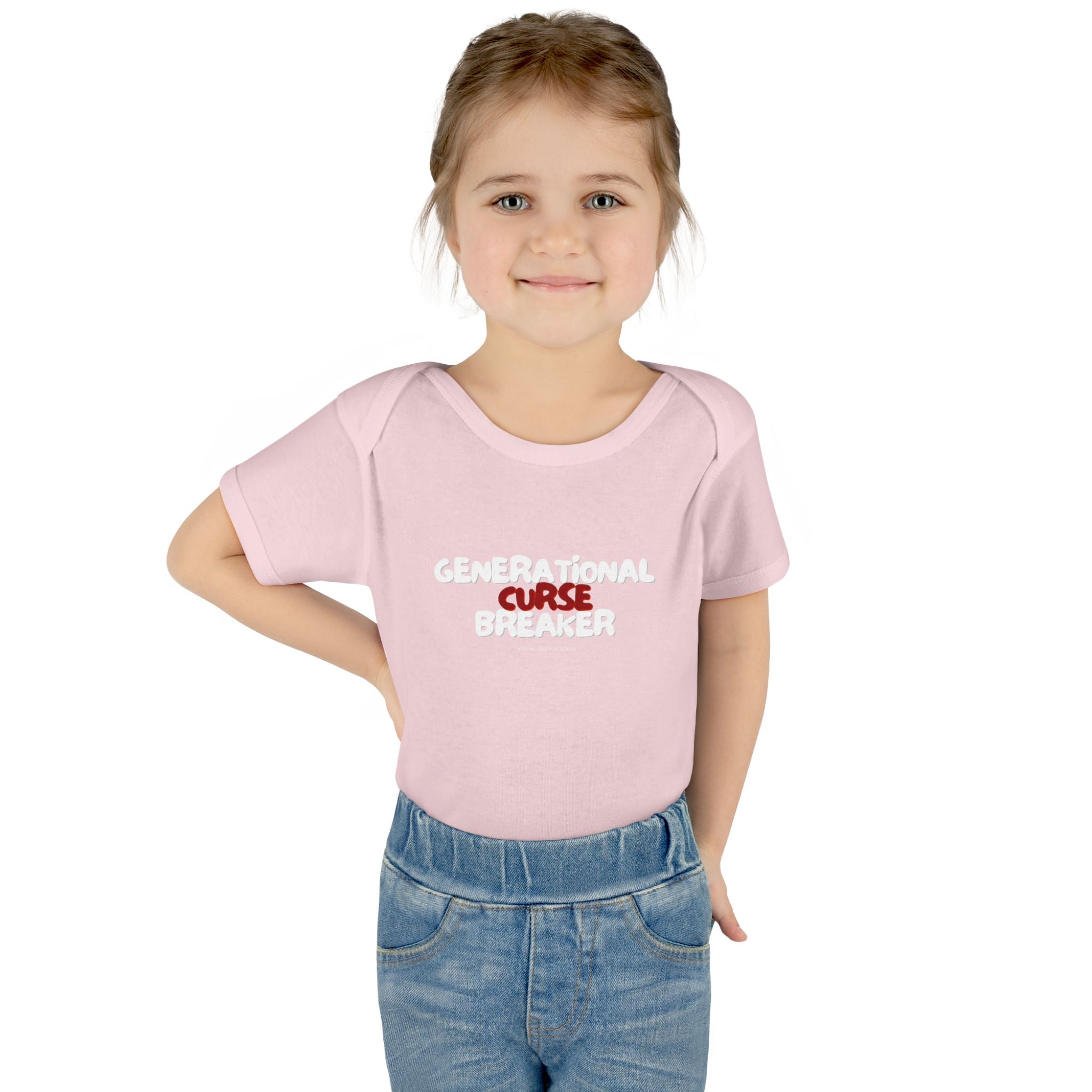 Generational Curse Breaker Infant Bodysuit | Cute Baby Outfit, Baby Shower Gift, Toddler Clothing, Inspirational Baby Onesie, Funny Gift