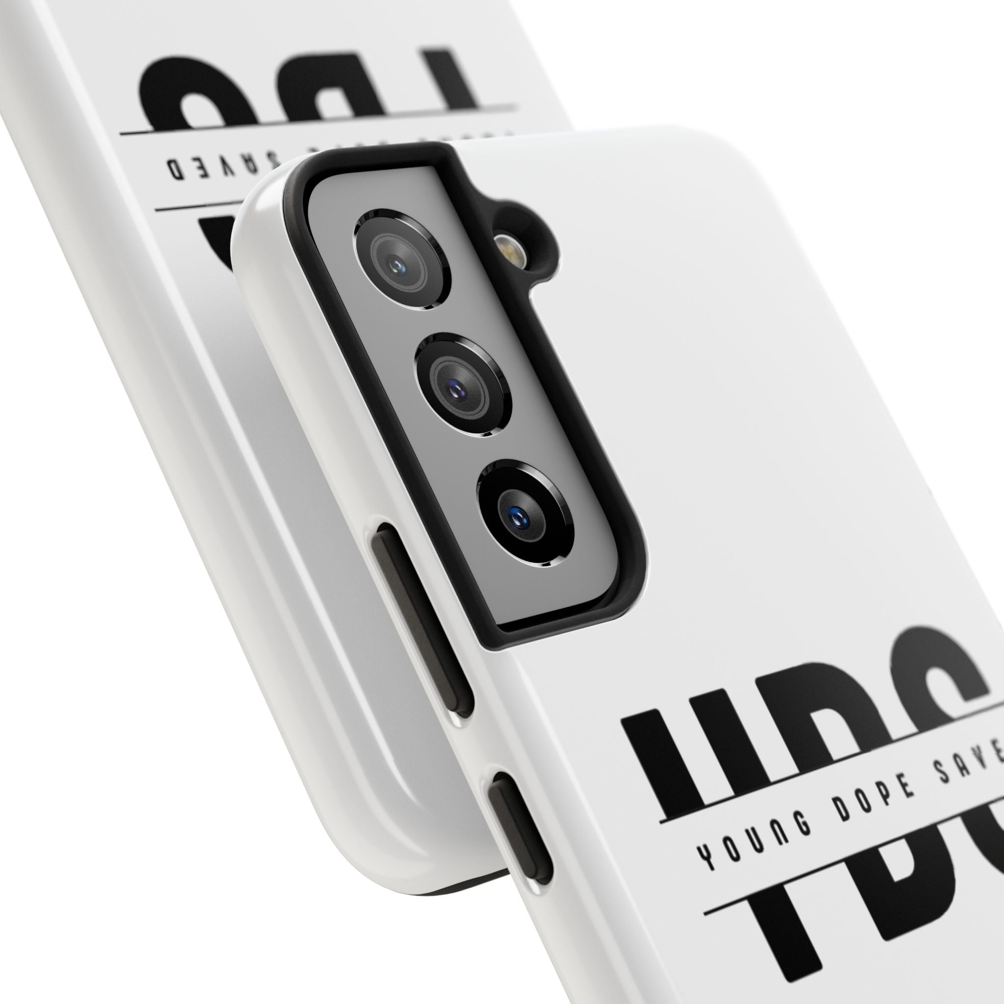 Young Dope & Saved Bold Tough Phone Cases - Stylish Protective Cover for Young Trendsetters, Unique Gift for Teens, Durable Phone Accessories, Modern Design