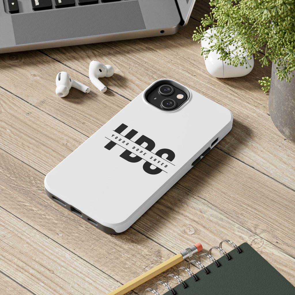 Young Dope & Saved Bold Tough Phone Cases - Stylish Protective Cover for Young Trendsetters, Unique Gift for Teens, Durable Phone Accessories, Modern Design