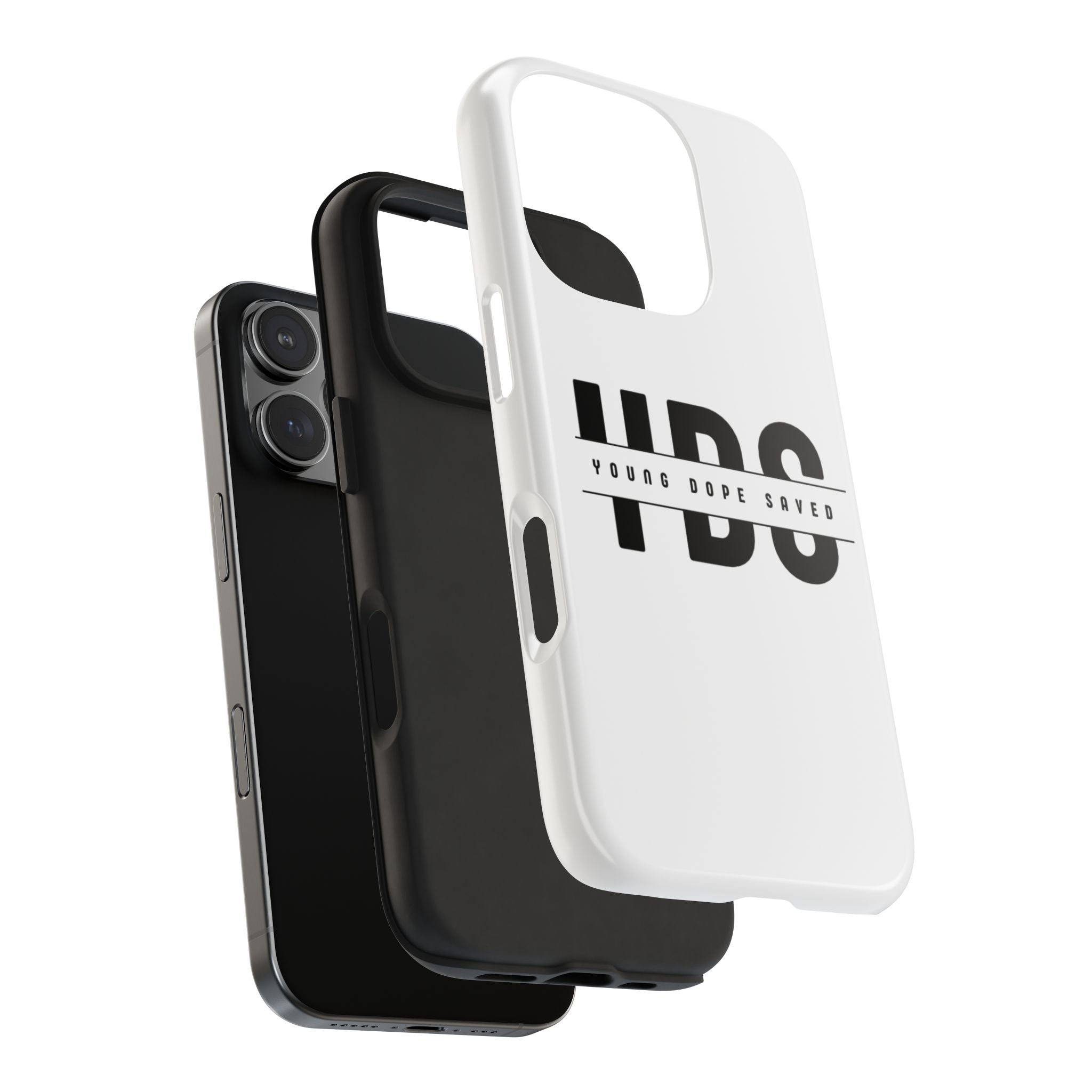 Young Dope & Saved Bold Tough Phone Cases - Stylish Protective Cover for Young Trendsetters, Unique Gift for Teens, Durable Phone Accessories, Modern Design