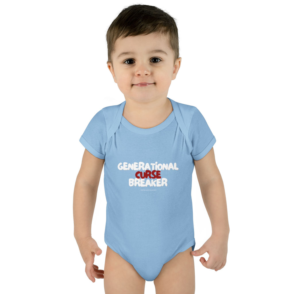 Generational Curse Breaker Infant Bodysuit | Cute Baby Outfit, Baby Shower Gift, Toddler Clothing, Inspirational Baby Onesie, Funny Gift