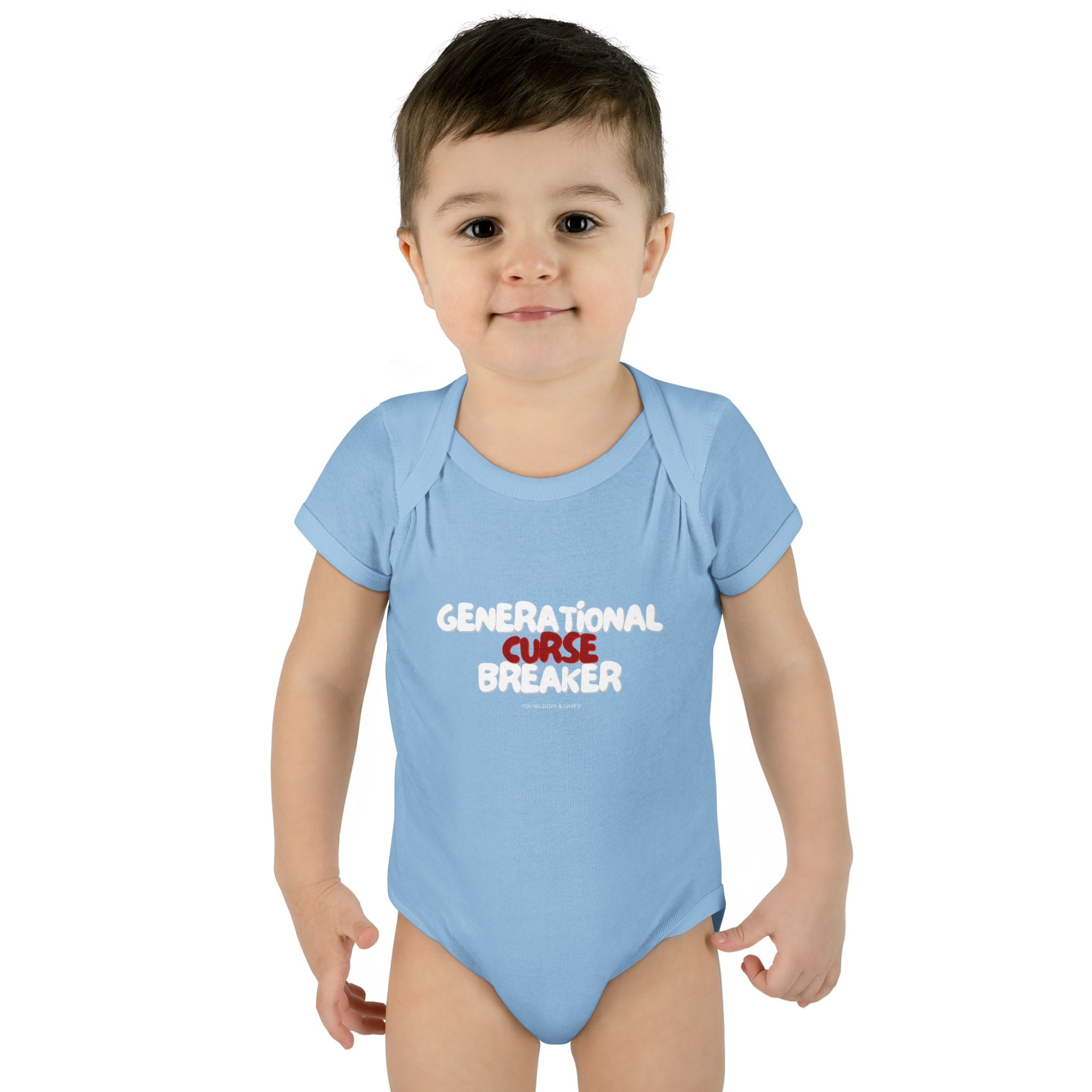 Generational Curse Breaker Infant Bodysuit | Cute Baby Outfit, Baby Shower Gift, Toddler Clothing, Inspirational Baby Onesie, Funny Gift
