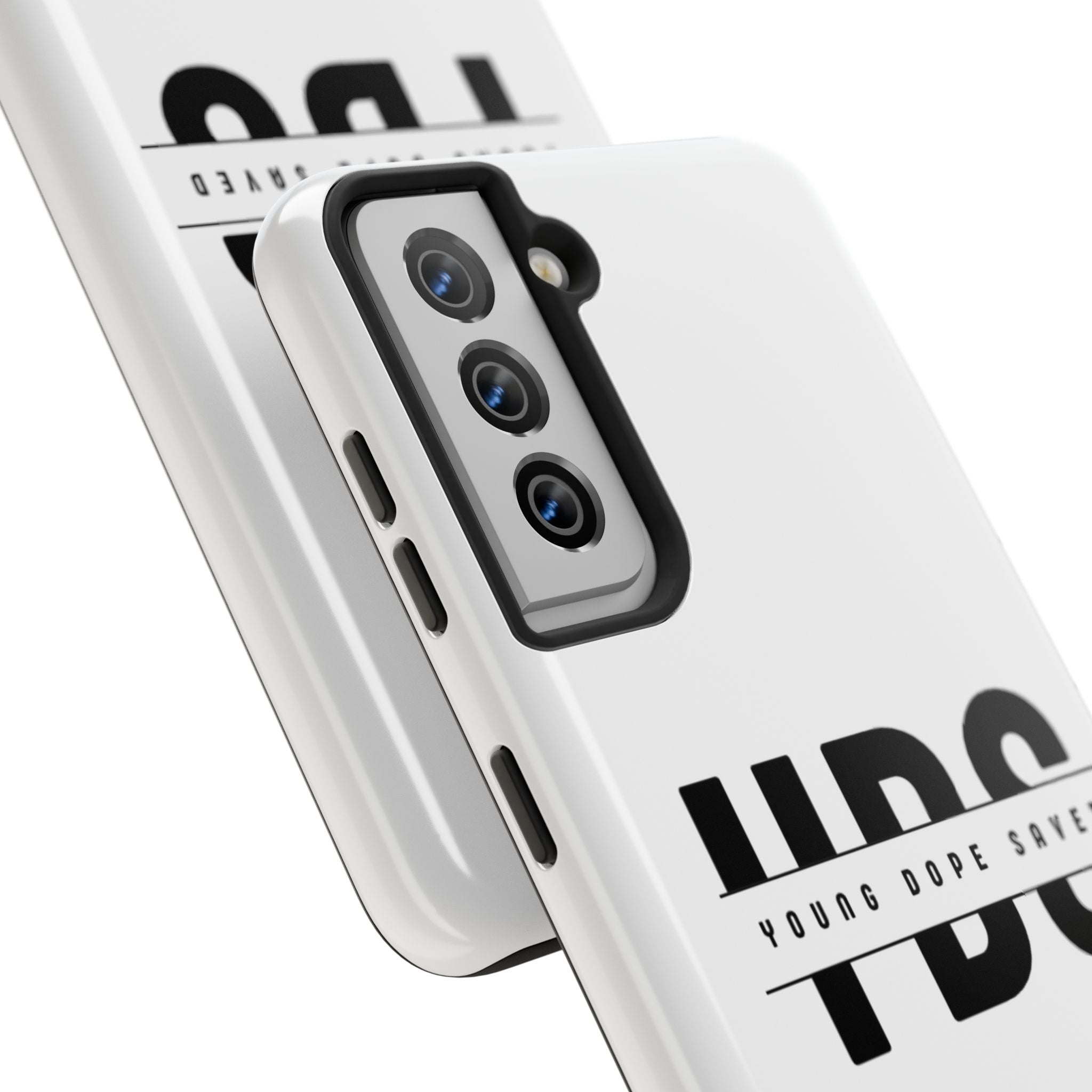 Young Dope & Saved Bold Tough Phone Cases - Stylish Protective Cover for Young Trendsetters, Unique Gift for Teens, Durable Phone Accessories, Modern Design