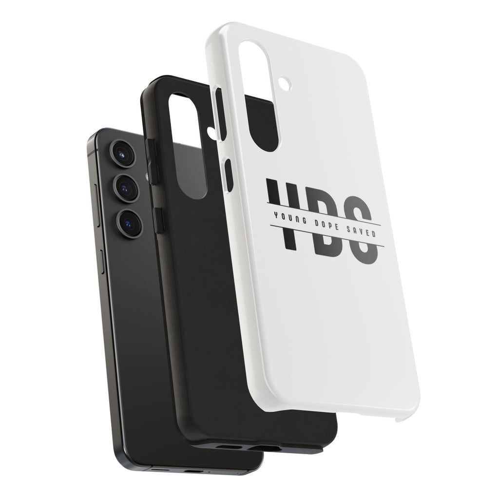 Young Dope & Saved Bold Tough Phone Cases - Stylish Protective Cover for Young Trendsetters, Unique Gift for Teens, Durable Phone Accessories, Modern Design