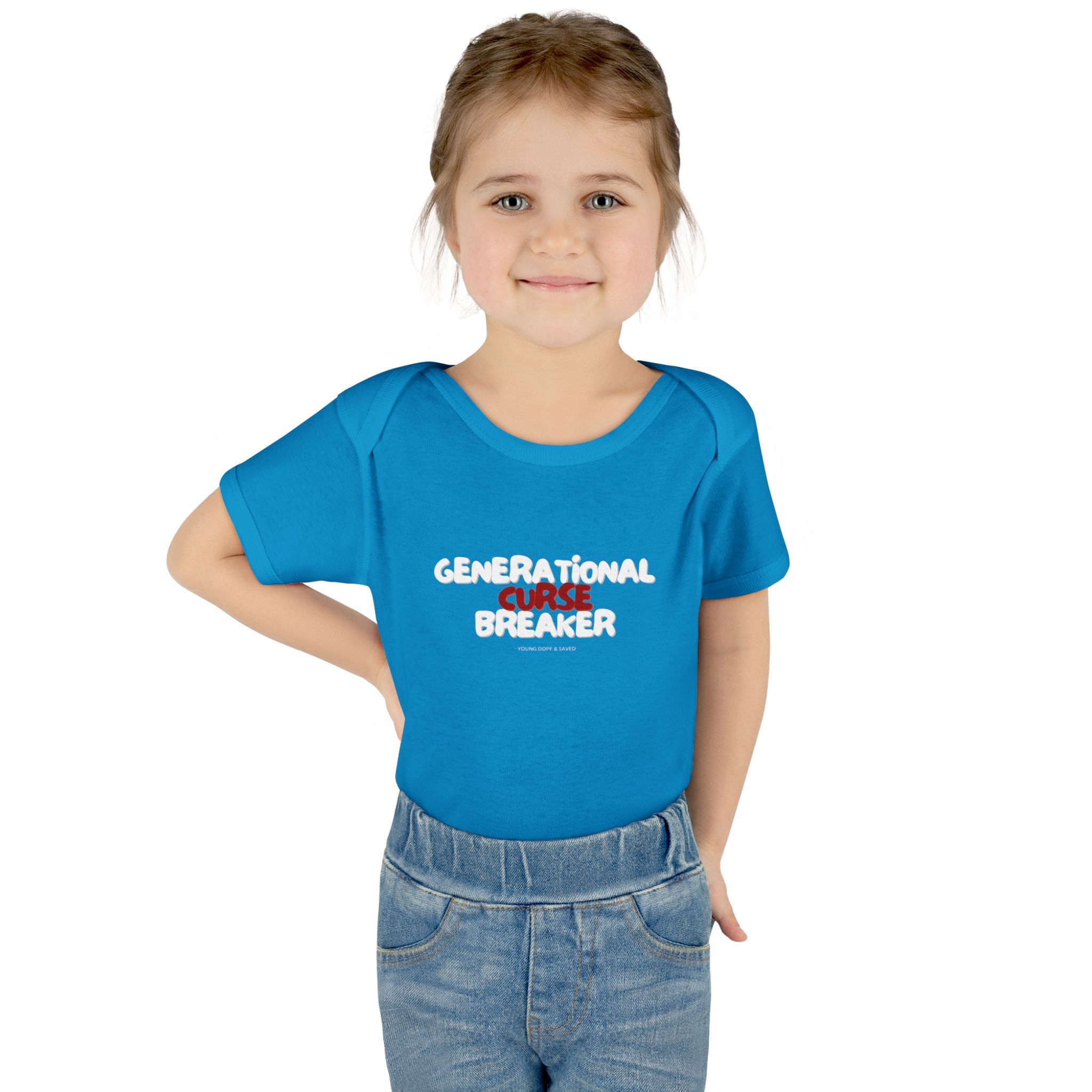 Generational Curse Breaker Infant Bodysuit | Cute Baby Outfit, Baby Shower Gift, Toddler Clothing, Inspirational Baby Onesie, Funny Gift