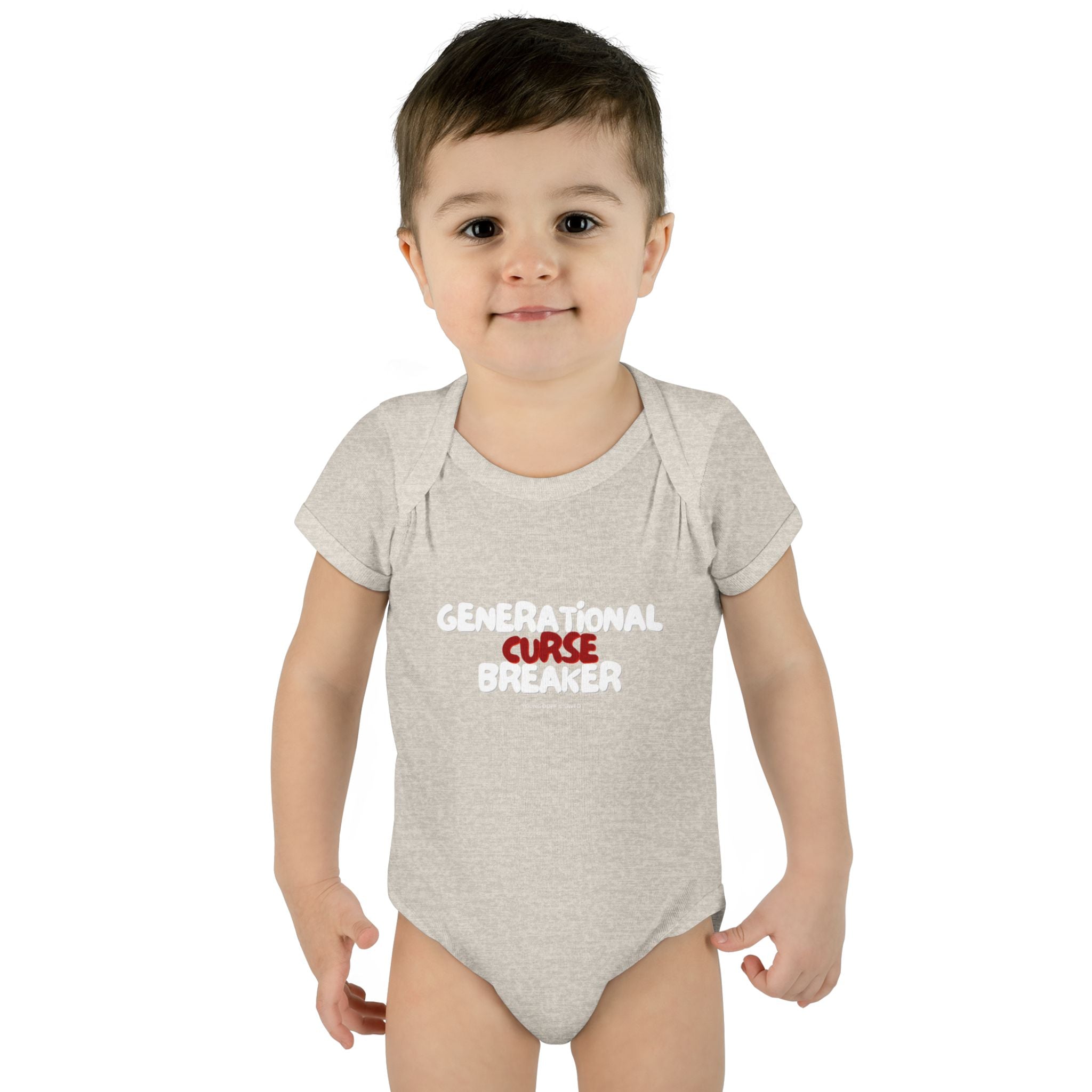 Generational Curse Breaker Infant Bodysuit | Cute Baby Outfit, Baby Shower Gift, Toddler Clothing, Inspirational Baby Onesie, Funny Gift