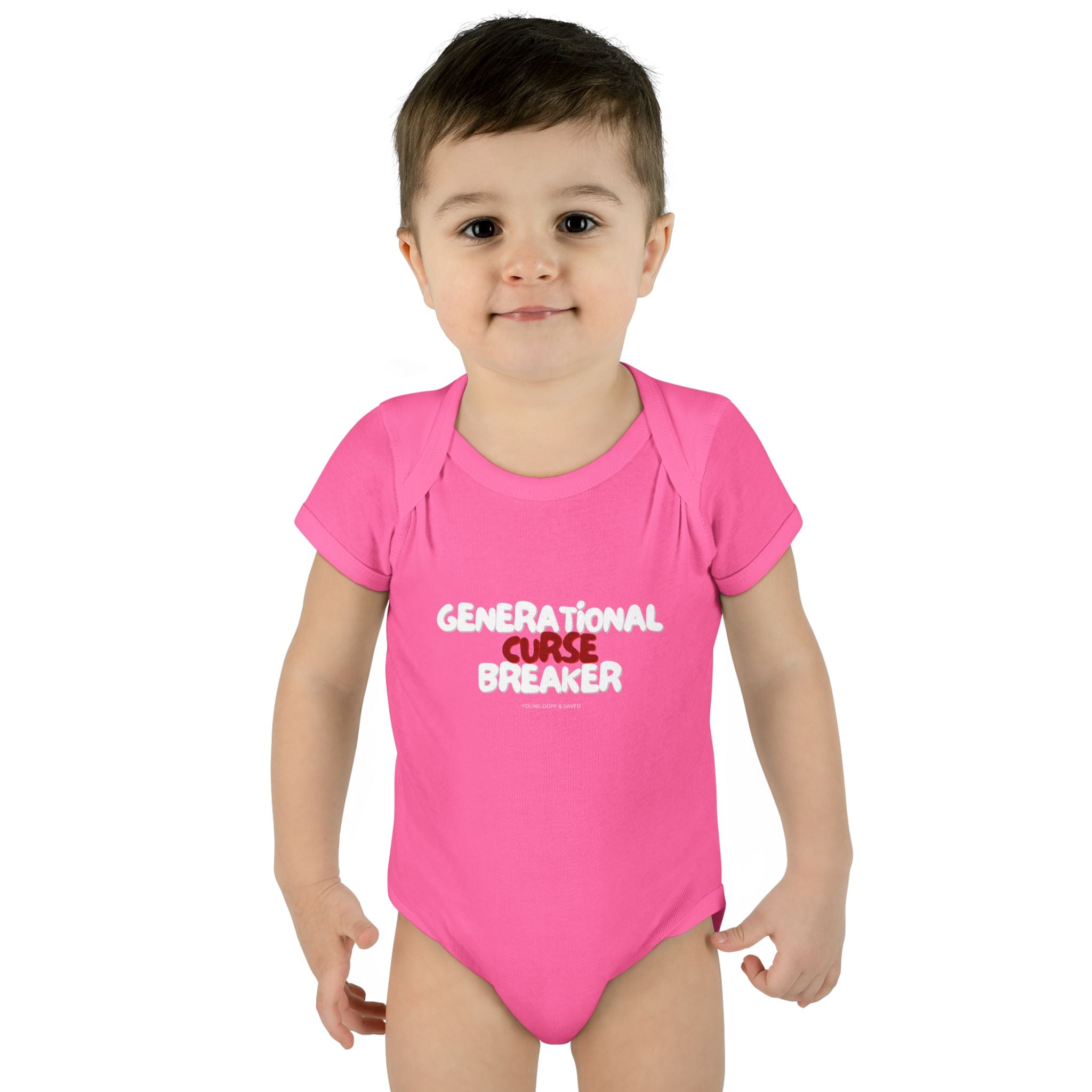 Generational Curse Breaker Infant Bodysuit | Cute Baby Outfit, Baby Shower Gift, Toddler Clothing, Inspirational Baby Onesie, Funny Gift