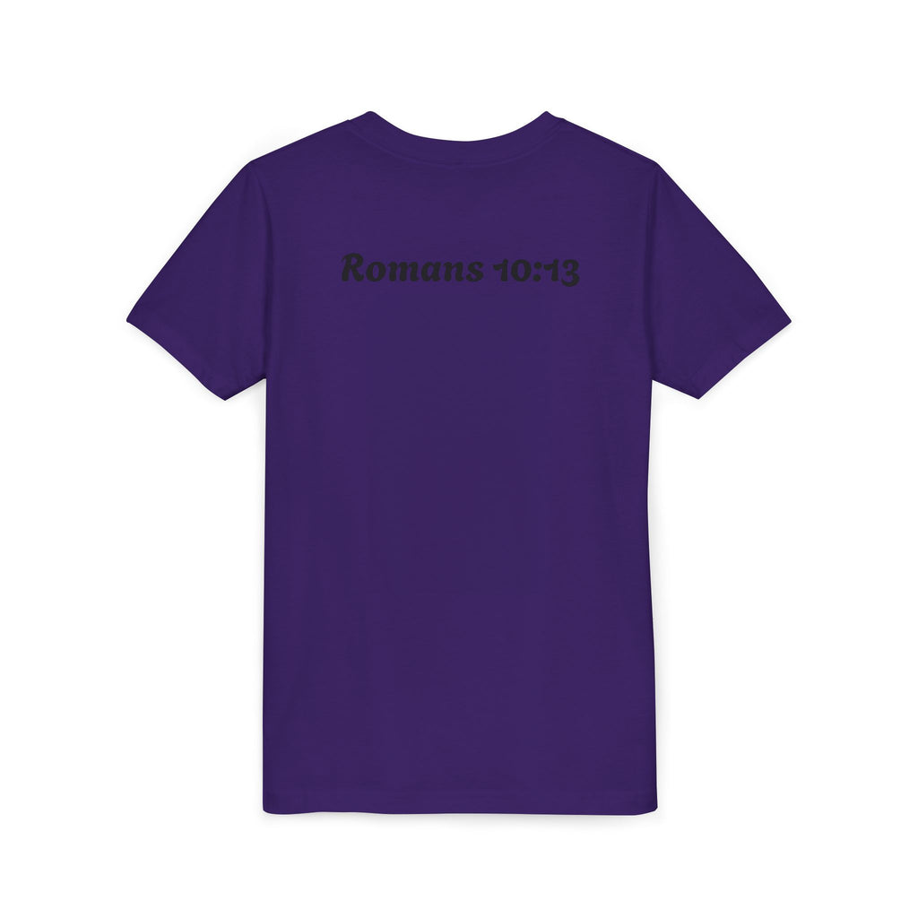 Generational Curse Breaker Youth Short Sleeve Tee with Inspirational Text, Faith-Based T-Shirt, Religious Youth Wear, Cute Christian Gift, Summer Tee