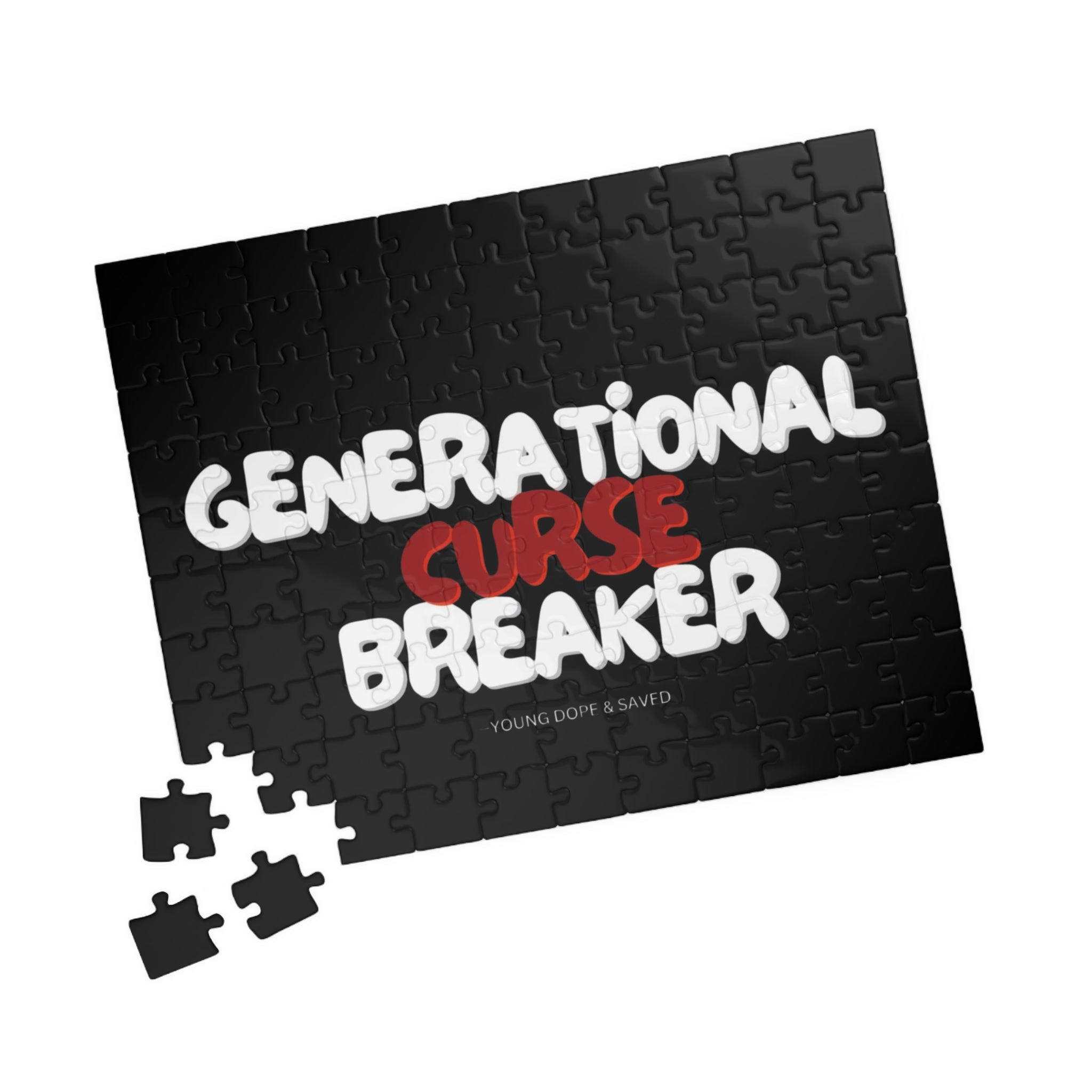 Generational Curse Breaker Puzzle - Family Bonding, Mindful Challenge, Gift for All Occasions, Inspire Resilience, Interactive Decor