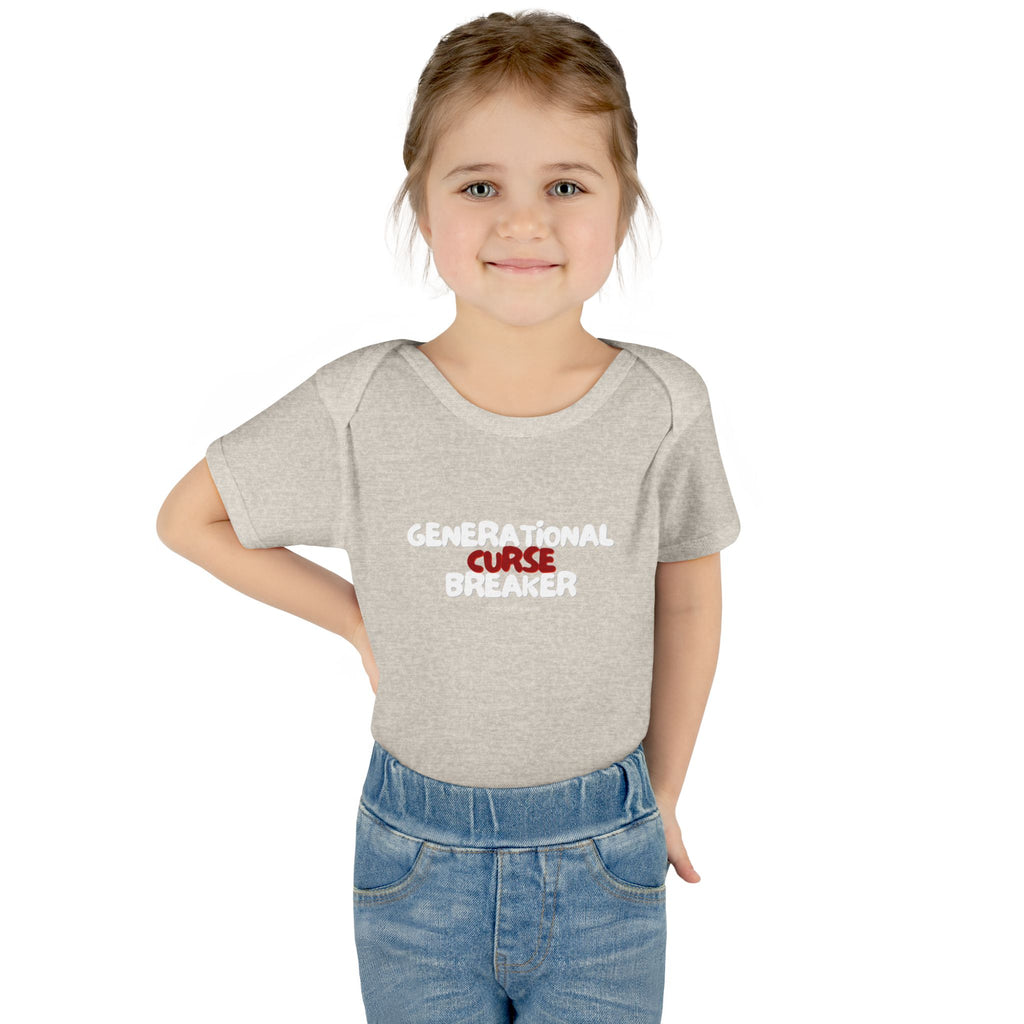 Generational Curse Breaker Infant Bodysuit | Cute Baby Outfit, Baby Shower Gift, Toddler Clothing, Inspirational Baby Onesie, Funny Gift