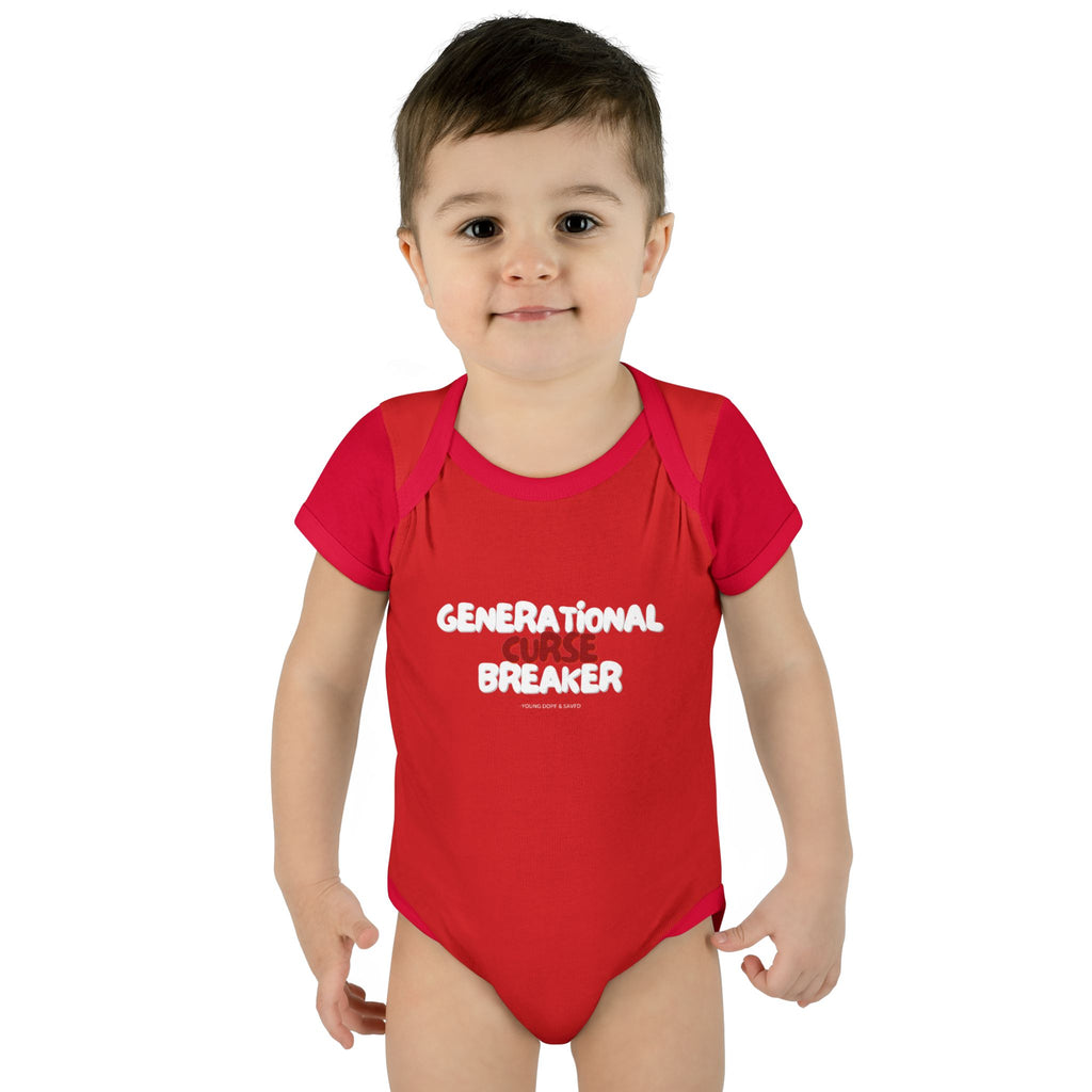 Generational Curse Breaker Infant Bodysuit | Cute Baby Outfit, Baby Shower Gift, Toddler Clothing, Inspirational Baby Onesie, Funny Gift