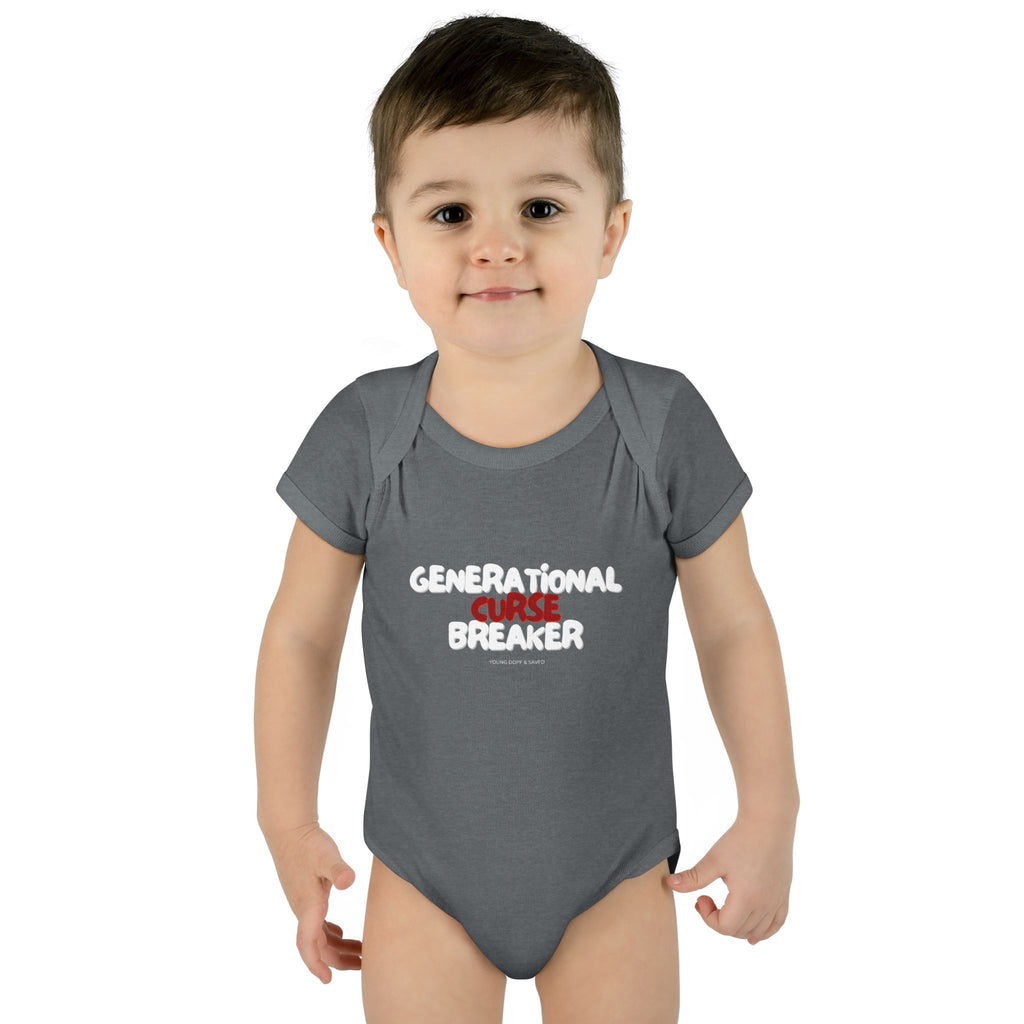 Generational Curse Breaker Infant Bodysuit | Cute Baby Outfit, Baby Shower Gift, Toddler Clothing, Inspirational Baby Onesie, Funny Gift