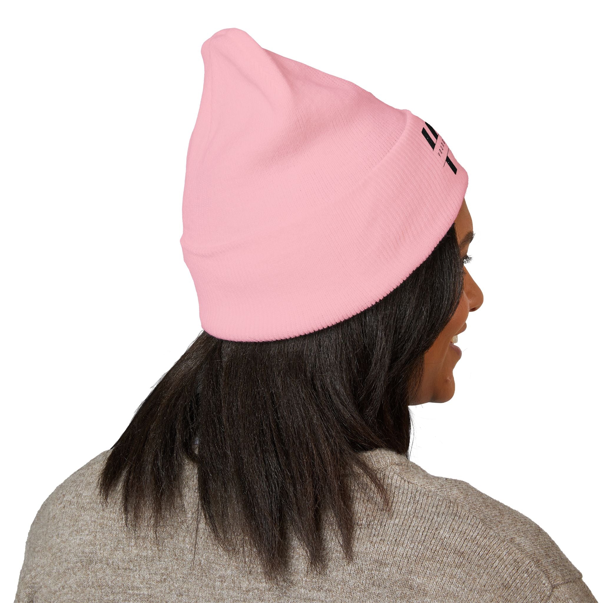 Classic Cuffed Young Dope & Saved Beanie with Embroidery, Stylish Winter Hat, Hipster Beanie, Gift for Him or Her, Winter Accessory, Streetwear Fashion