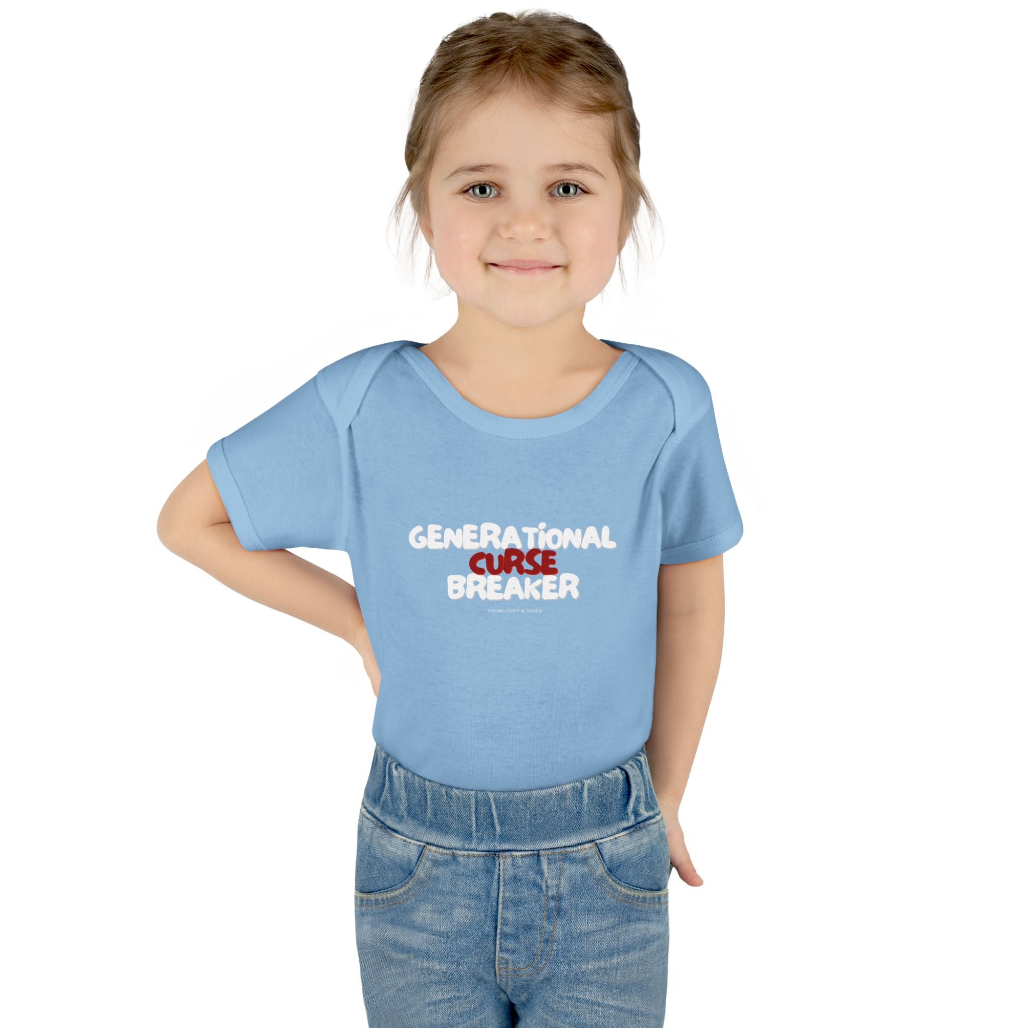 Generational Curse Breaker Infant Bodysuit | Cute Baby Outfit, Baby Shower Gift, Toddler Clothing, Inspirational Baby Onesie, Funny Gift