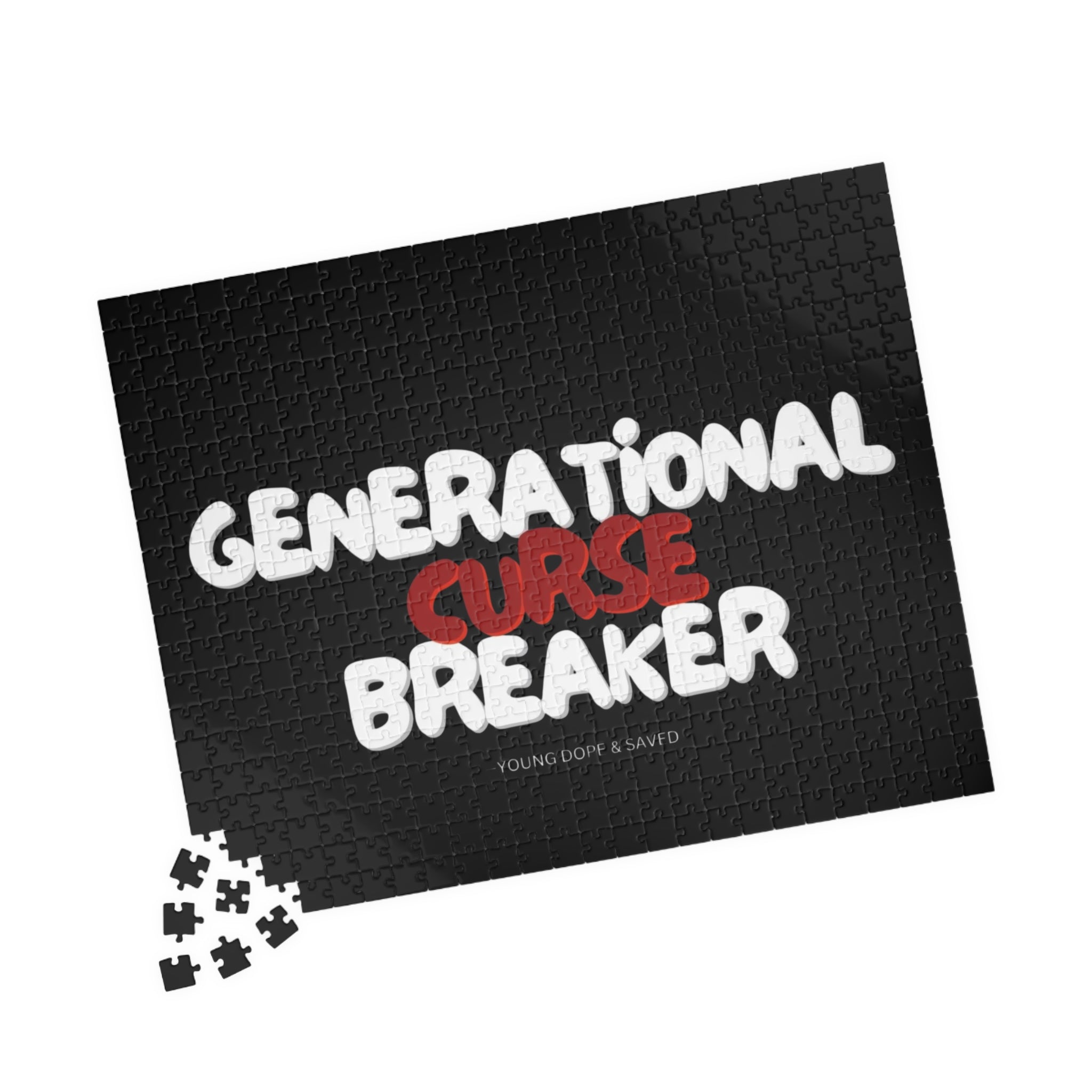 Generational Curse Breaker Puzzle - Family Bonding, Mindful Challenge, Gift for All Occasions, Inspire Resilience, Interactive Decor