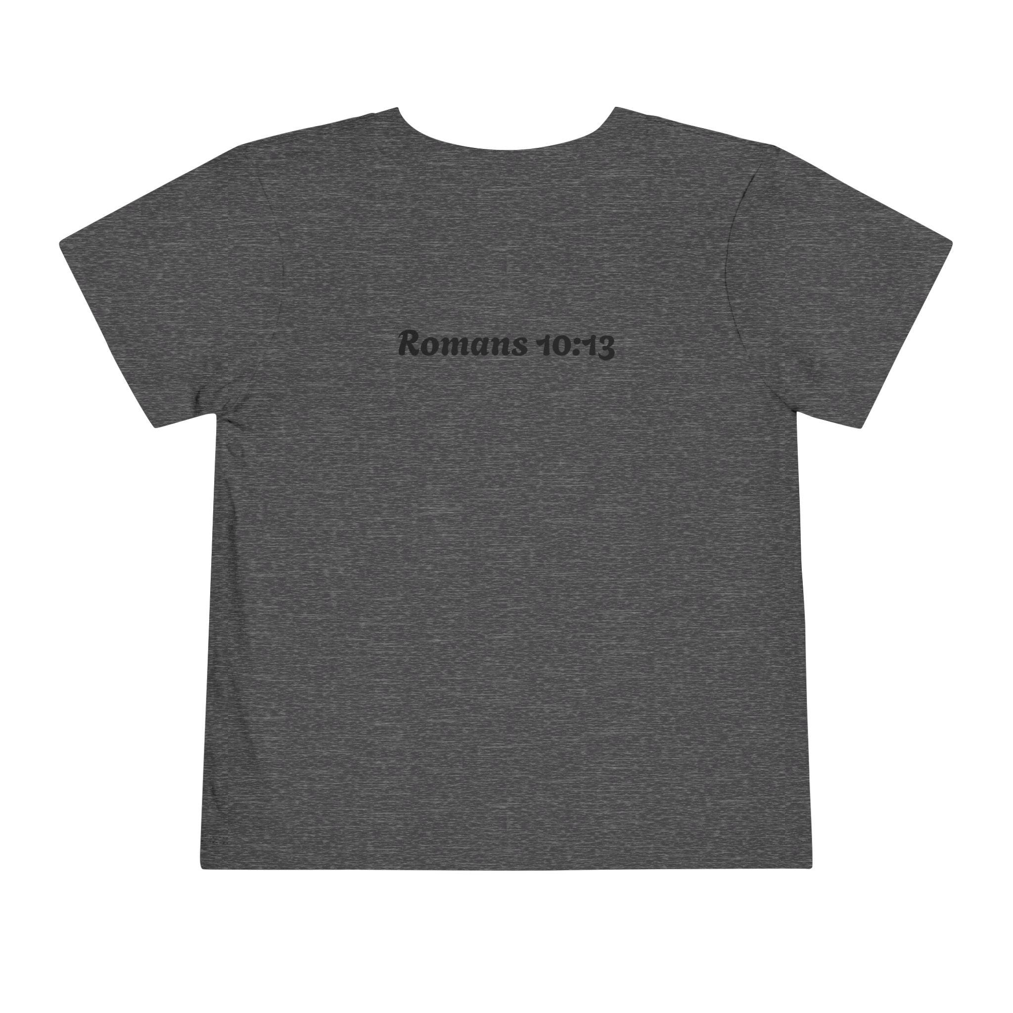 Generational Curse Breaker Toddler Short Sleeve Tee with 'Curse' Design and 'Romans 10:13' Quote, Cute Kids' Casual Top, Faith-Based Gift, Summer Essentials, [...]