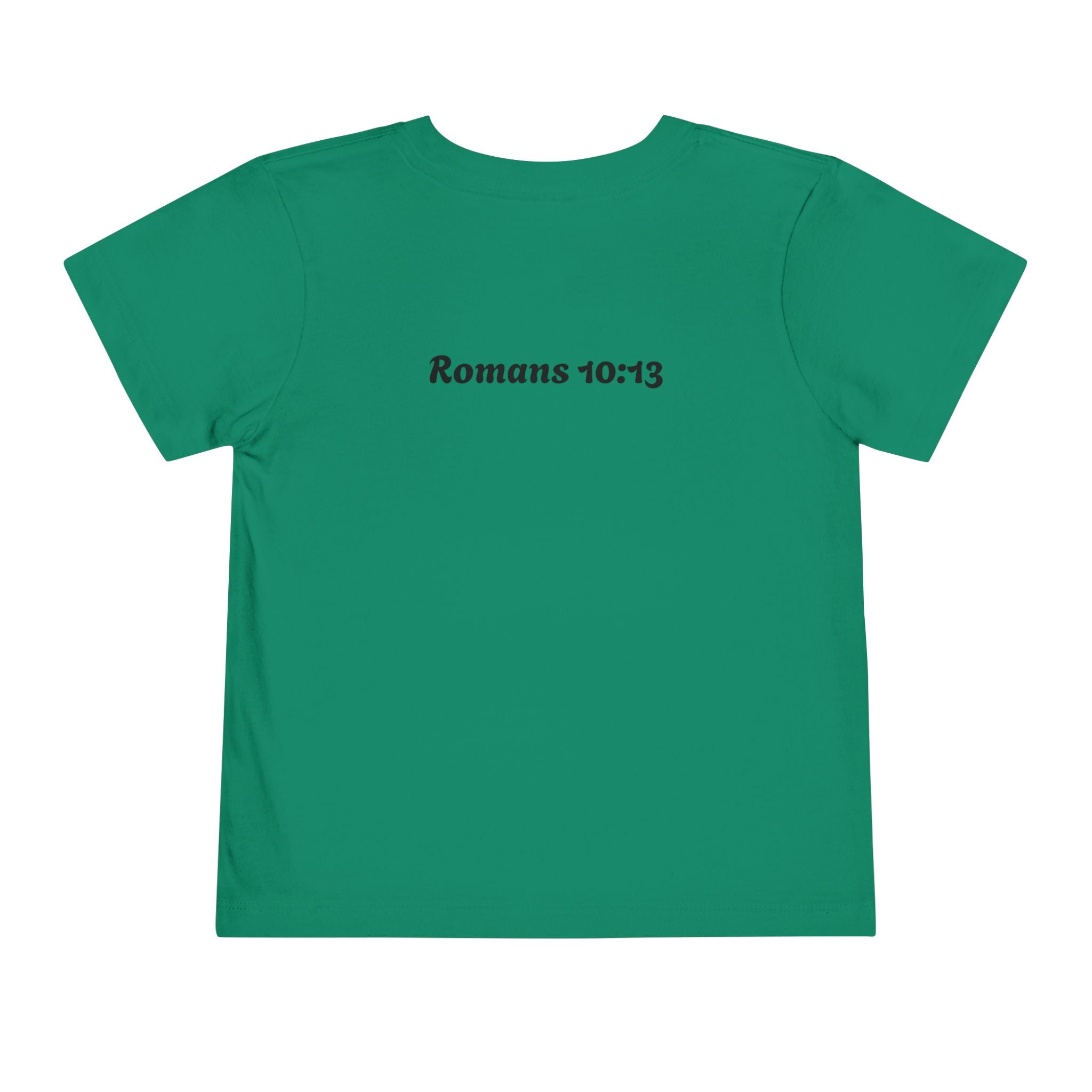 Generational Curse Breaker Toddler Short Sleeve Tee with 'Curse' Design and 'Romans 10:13' Quote, Cute Kids' Casual Top, Faith-Based Gift, Summer Essentials, [...]