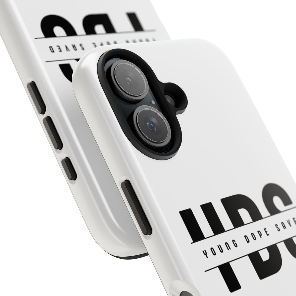Young Dope & Saved Bold Tough Phone Cases - Stylish Protective Cover for Young Trendsetters, Unique Gift for Teens, Durable Phone Accessories, Modern Design