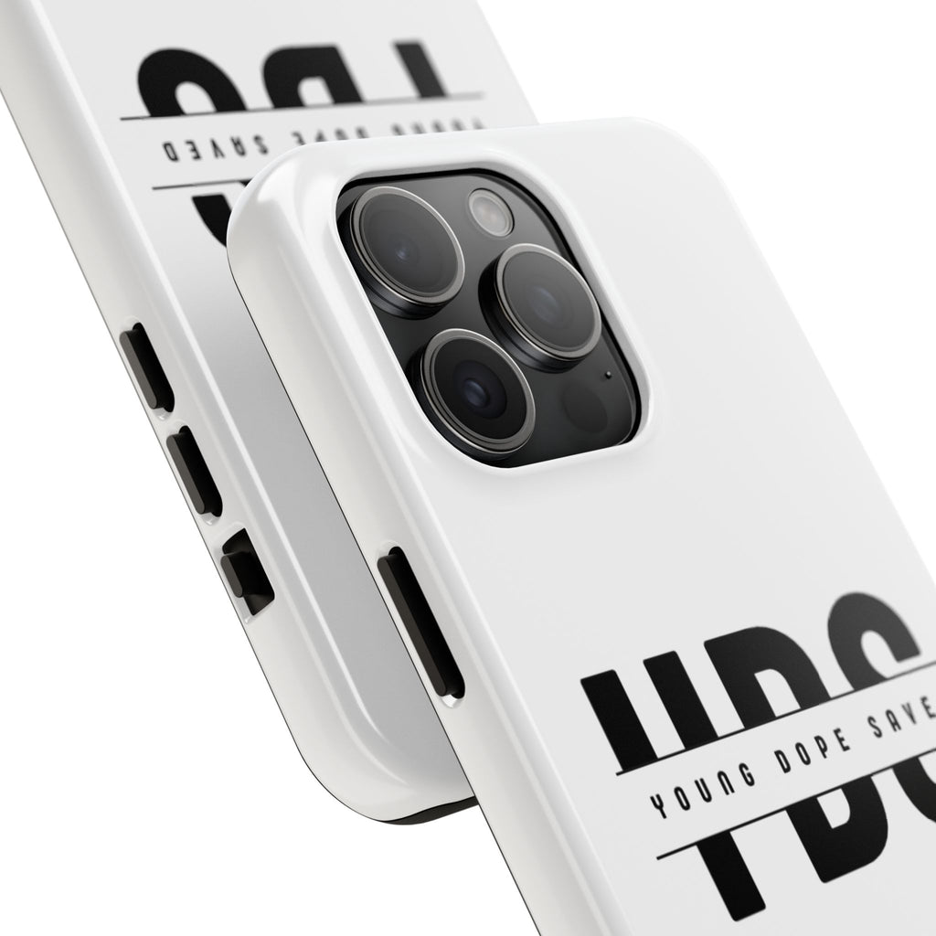 Young Dope & Saved Bold Tough Phone Cases - Stylish Protective Cover for Young Trendsetters, Unique Gift for Teens, Durable Phone Accessories, Modern Design